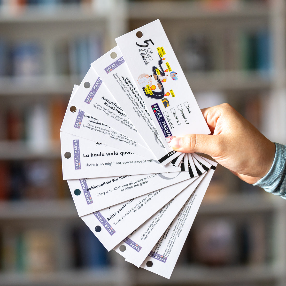 5 Steps of Umrah Cards English、mySite、topwebapps