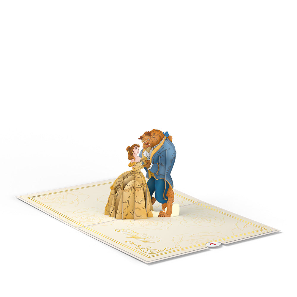 Disney's Beauty and The Beast Enchanted Love Pop-Up Card、mySite、solidvoid