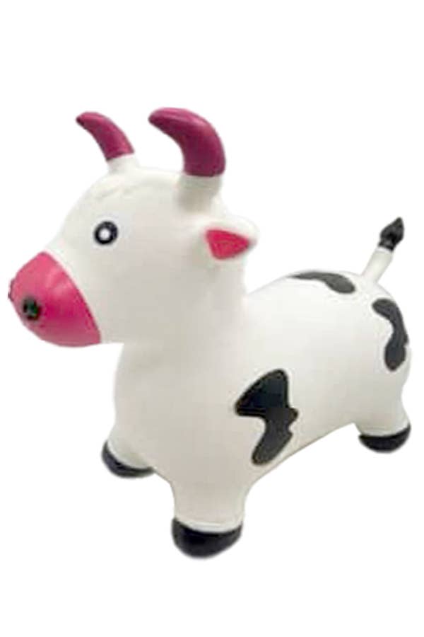 Cap Zone - Kids Jumbo Cow Inflatable PVC Jumping Hopper Toy、mySite、g9winljtr
