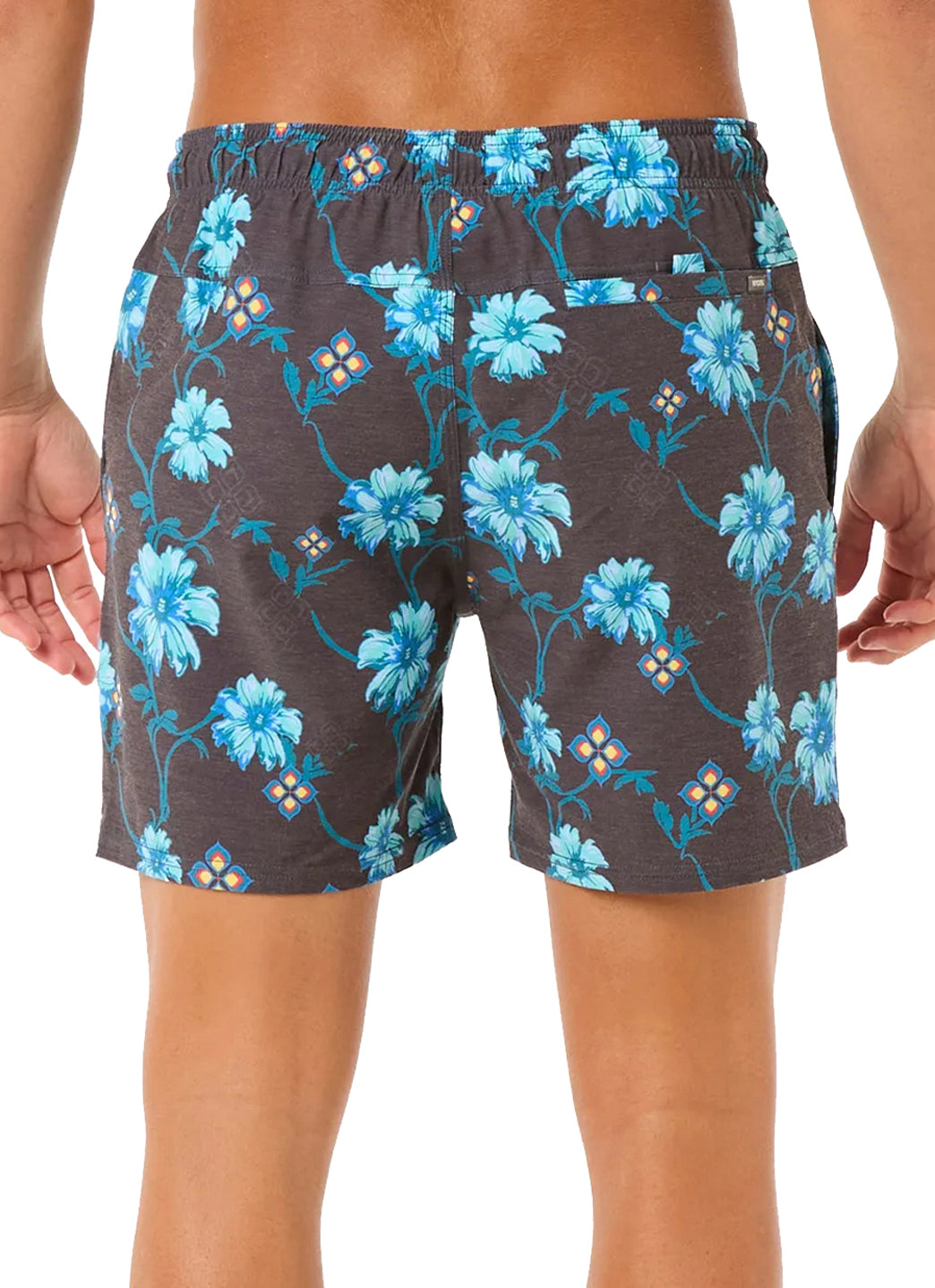 Rip Curl Men's 16 Surf Revival Floral Swim Trunks、mySite、noshort