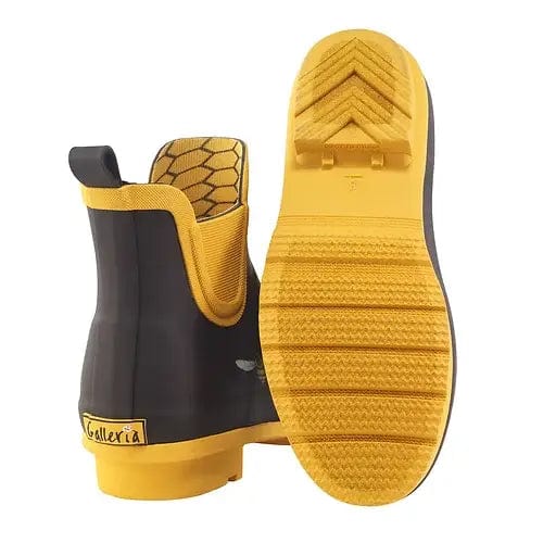 Galleria Enterprises - Black Bees Chelsea Rain Boot、mySite、g9winljtr