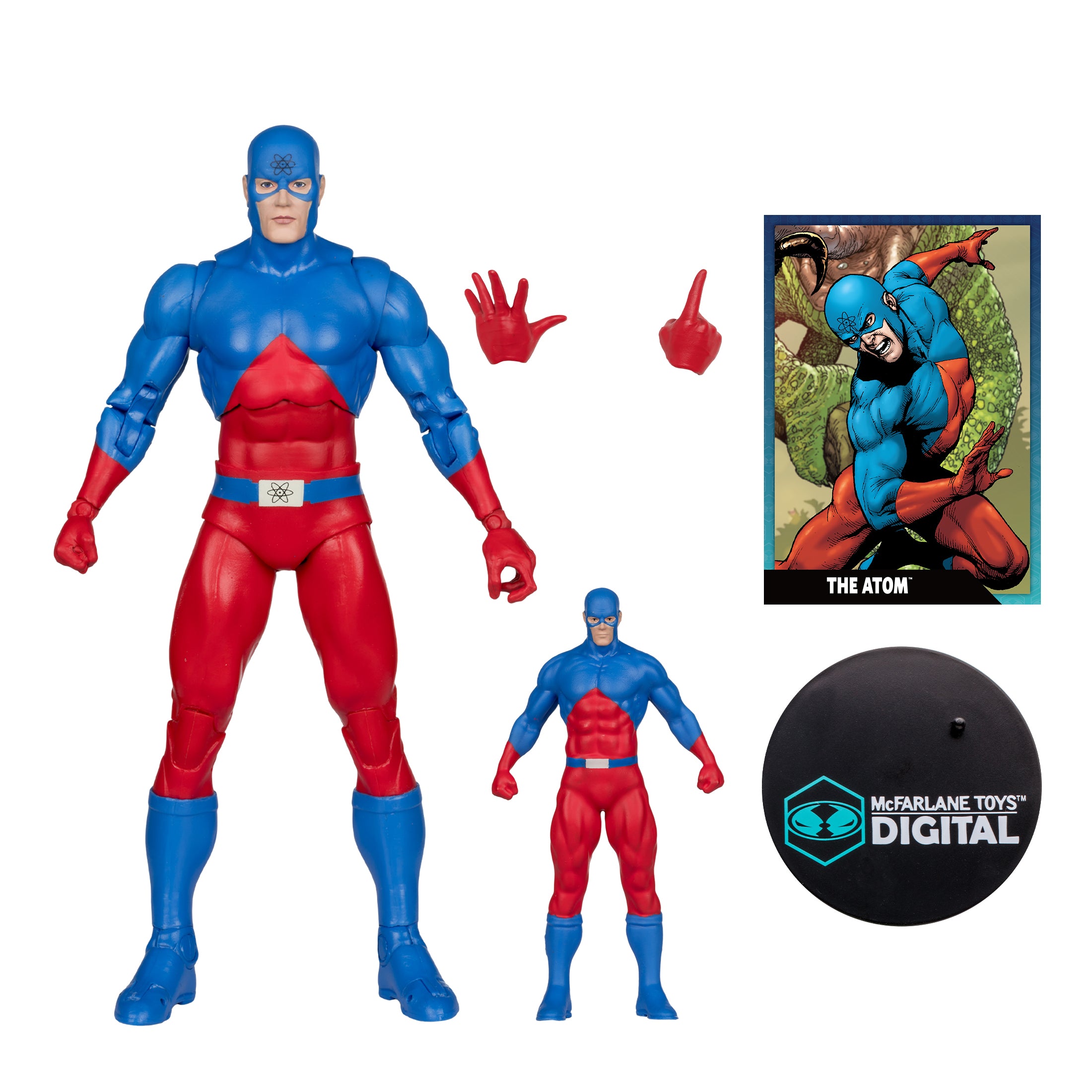 DC Direct The Atom (DC: The Silver Age) with McFarlane Toys Digital Collectible、mySite、hgirdovlk
