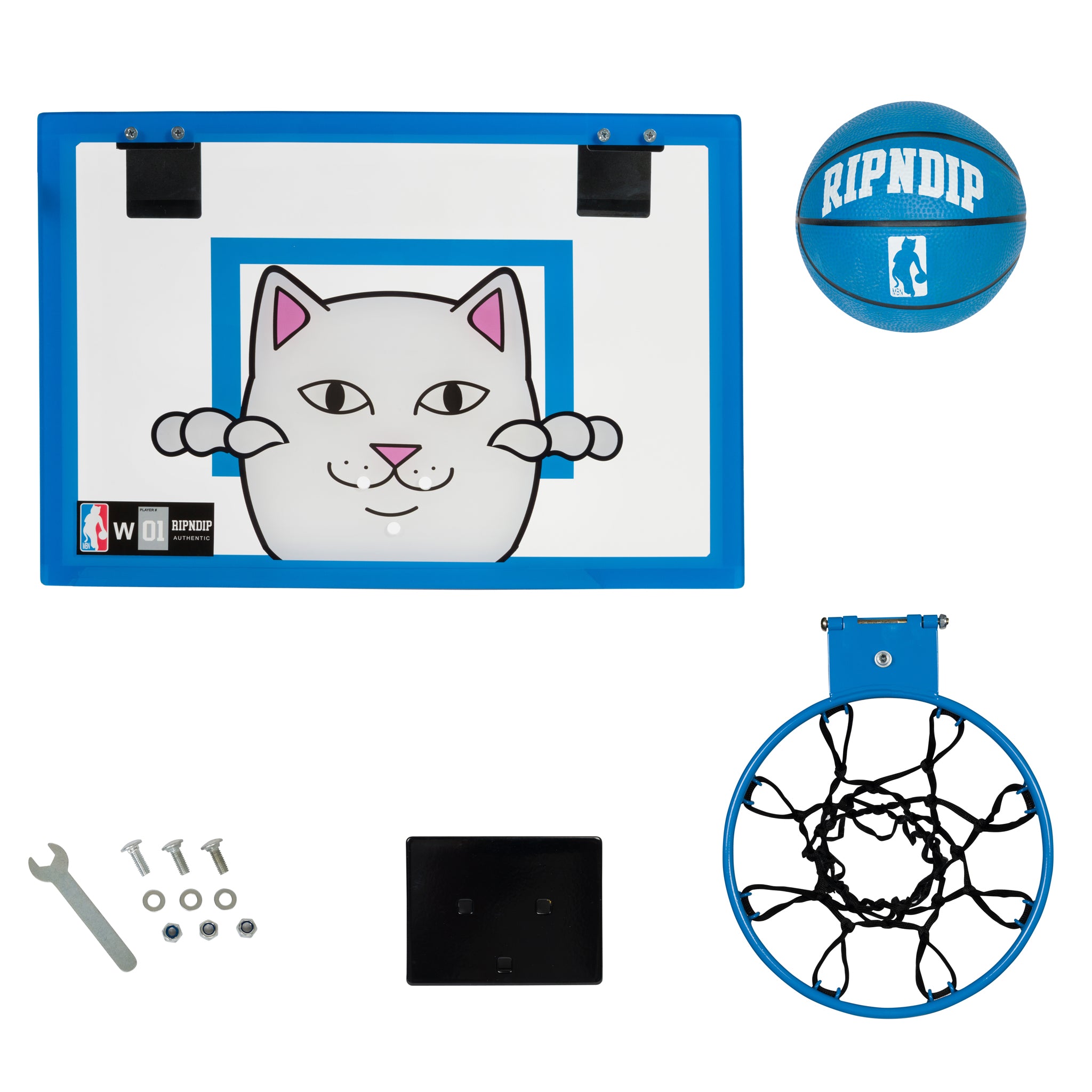  Peeking Nermal Hanging Basketball Set (Blue)、mySite、merchandisen