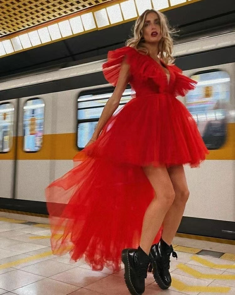  Sweetheart Tulle Dress (Red)、mySite、merchandisen