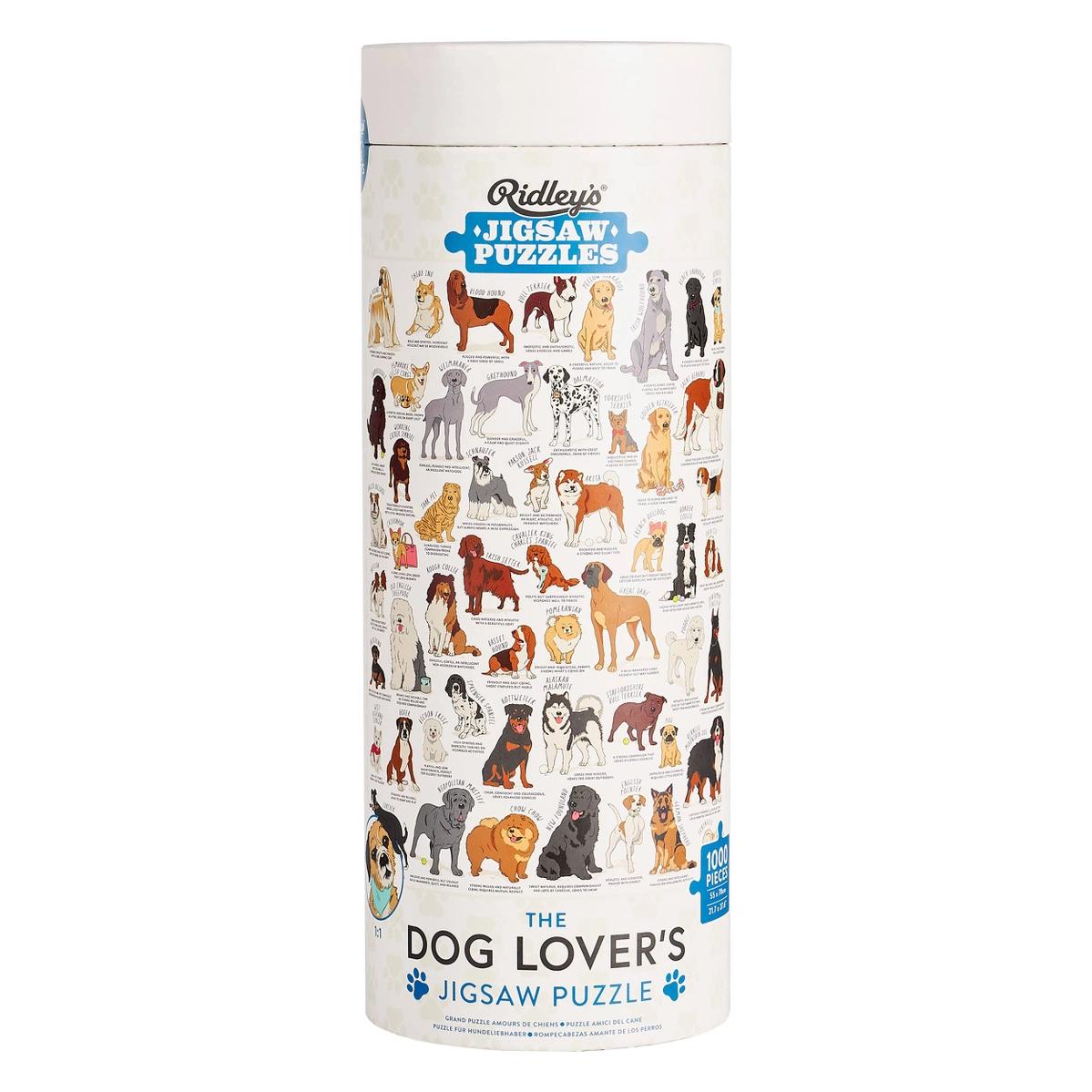 Dog Lover's 1000 Piece Jigsaw Puzzle、mySite、g9winljtr