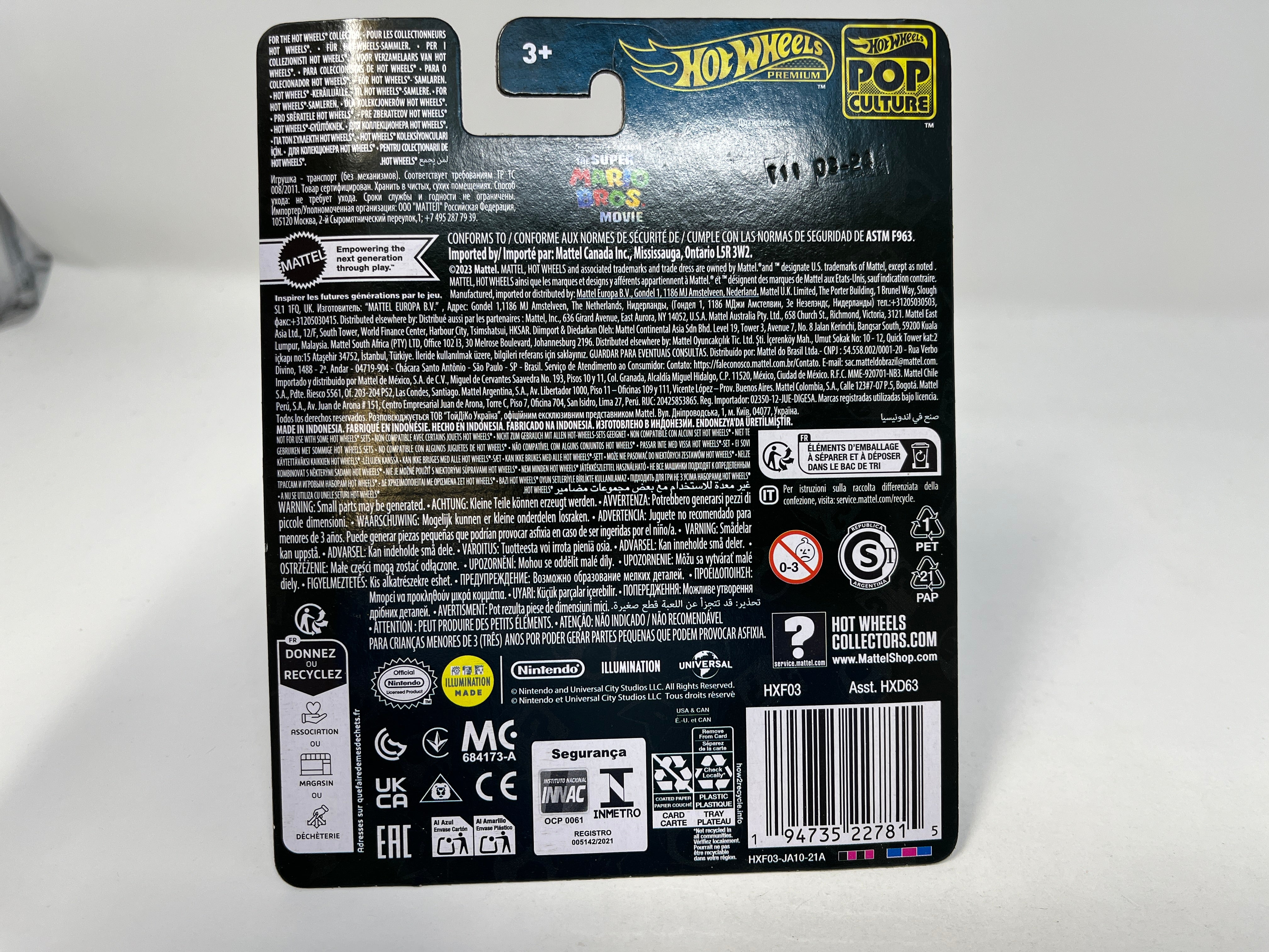 Plumber Van Mario Bros * 2024 Hot Wheels Pop Culture Case D、mySite、hgirdovlk