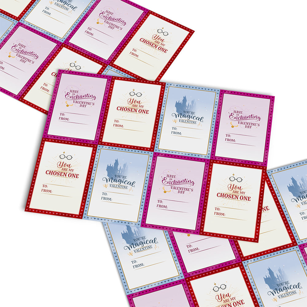 Harry Potter™ Valentine’s Day Cards, Kid’s Classroom 24-Pack、mySite、solidvoid