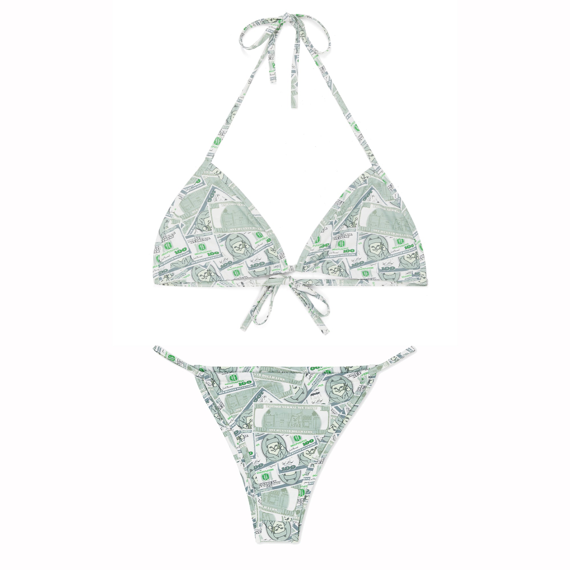  Moneybag 2pc Bikini Set (Olive)、mySite、merchandisen