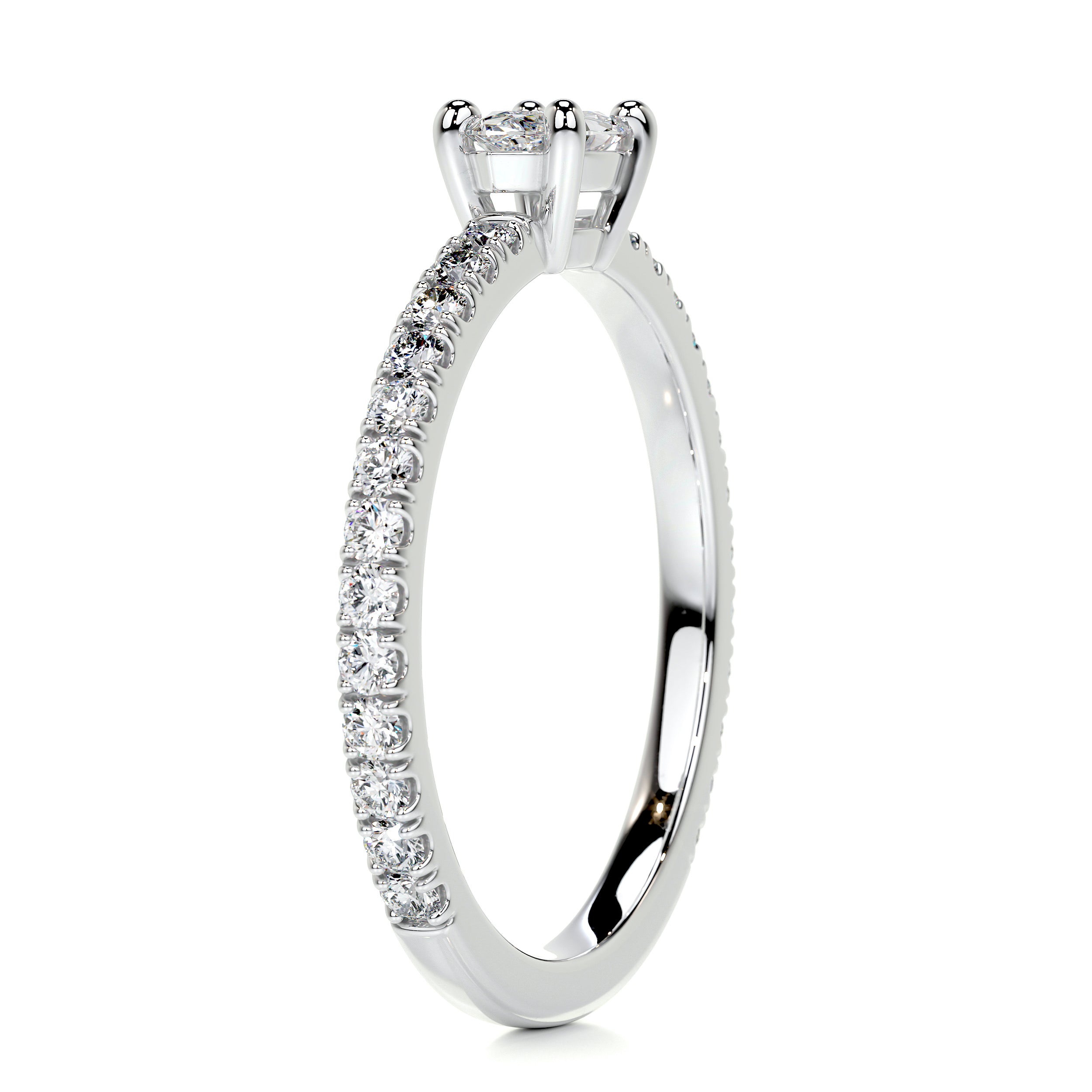 Chloe Marquise Stacking Ring (0.60 Carat) -Platinum、mySite、hinf8tx79