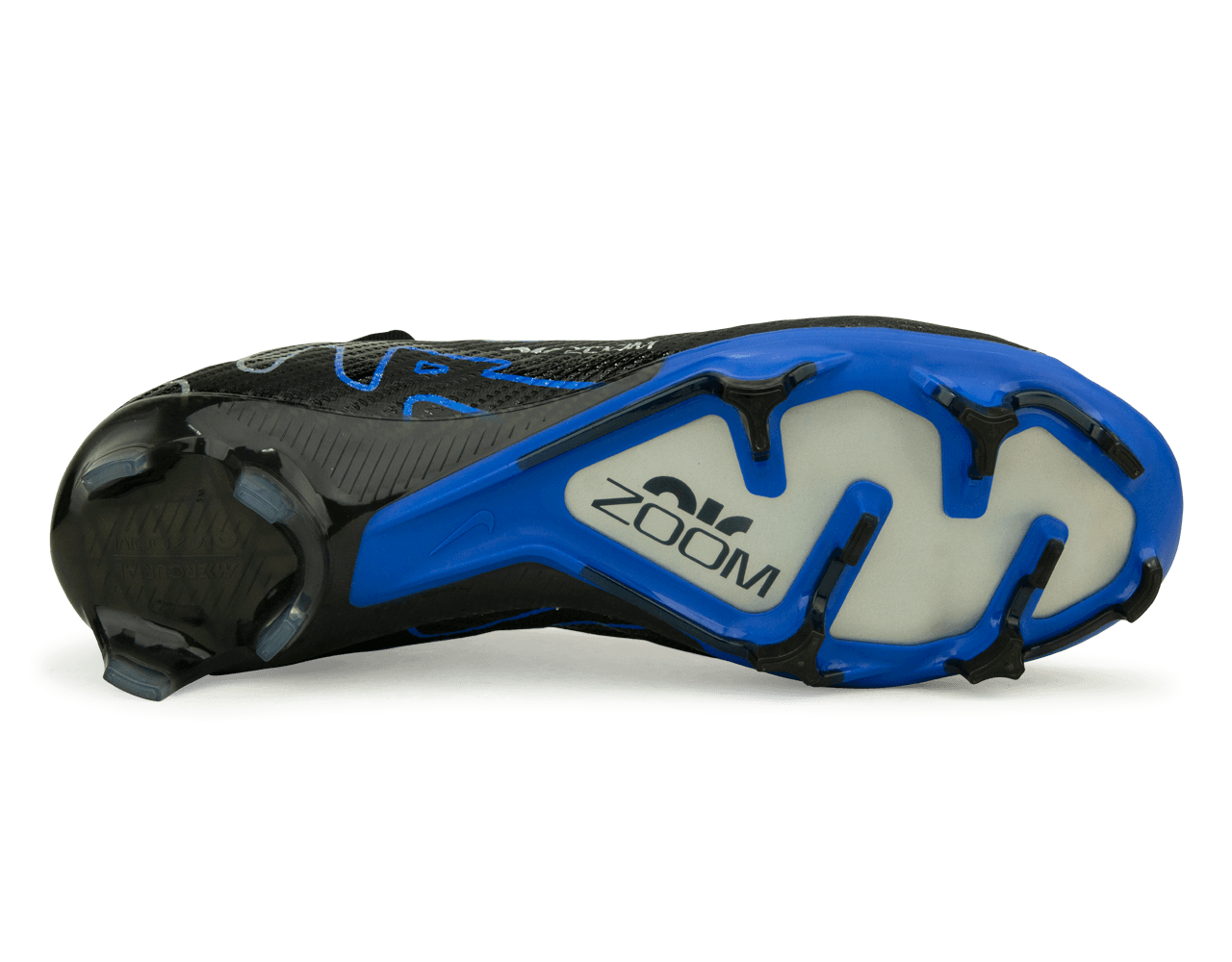 Nike Men's Zoom Mercurial Superfly 9 Elite FG Black/Blue、mySite、bottomscart