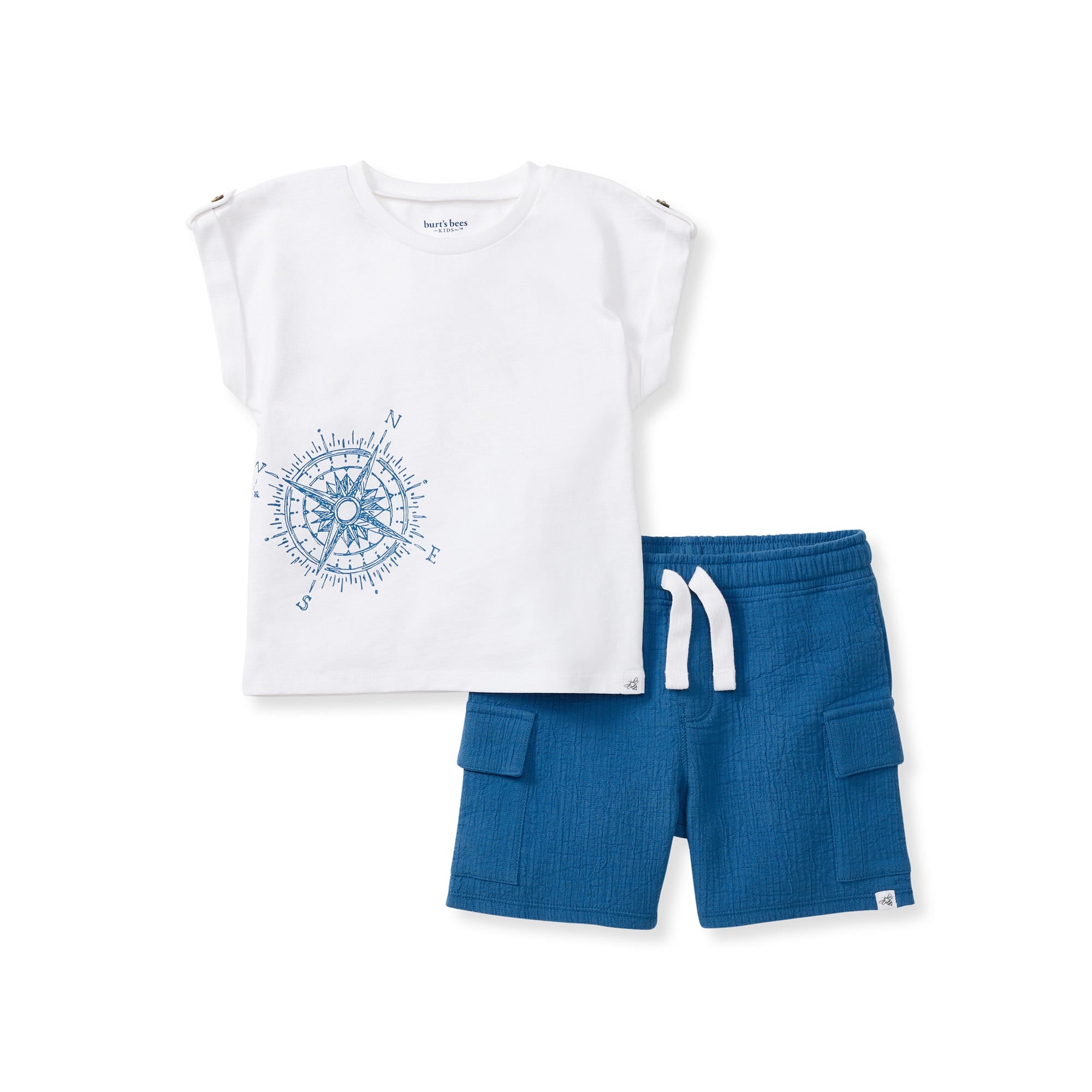 Little Explorer Boy Top & Shorts Set、mySite、g9winljtr