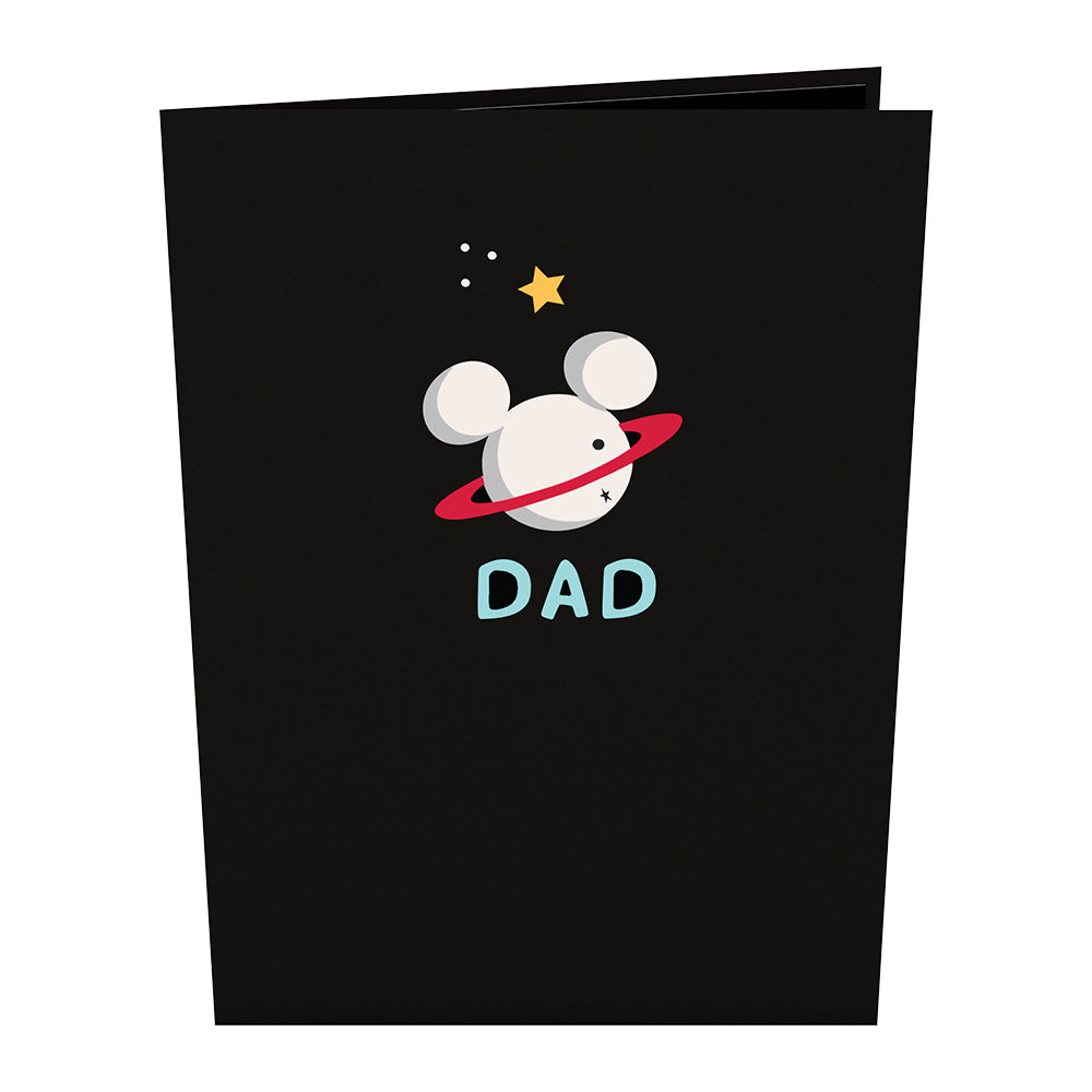Disney's Mickey Mouse: Out of This World Dad Pop-Up Card、mySite、solidvoid