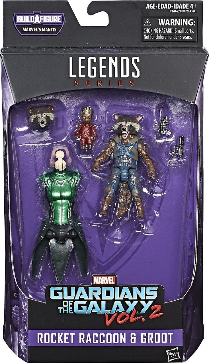 Marvel Legends Series - Rocket Raccoon and Groot - Mantis、mySite、hgirdovlk