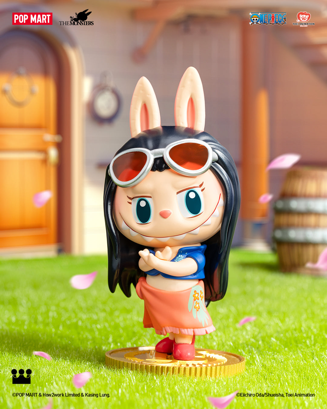  POP MART THE MONSTERS x One Piece Series Figures、mySite、greenlandpopulation