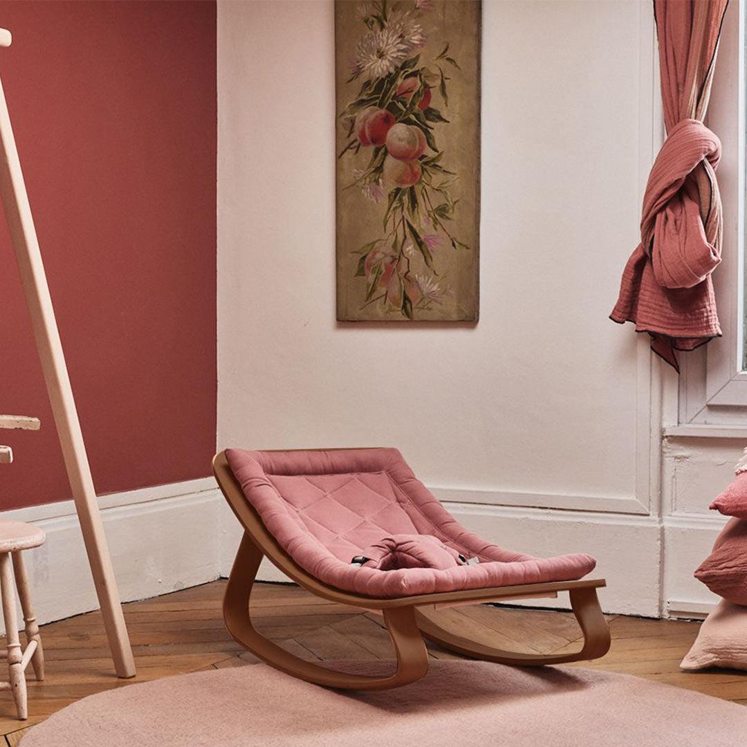  Charlie Crane LEVO Baby Rocker Cushion - Bois de Rose、mySite、merchandisen