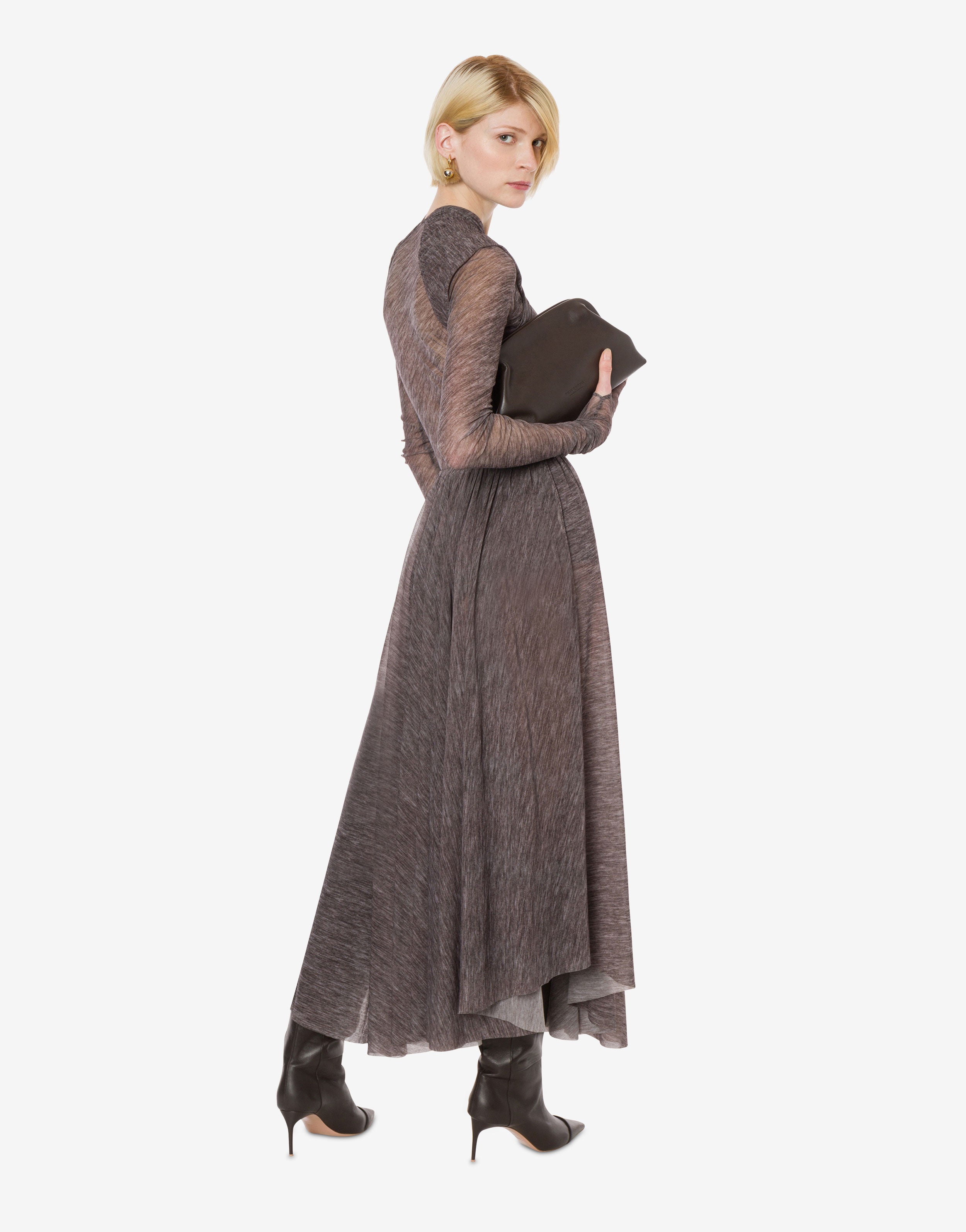 Gonna in tulle stretch stampato、mySite、aoinhome