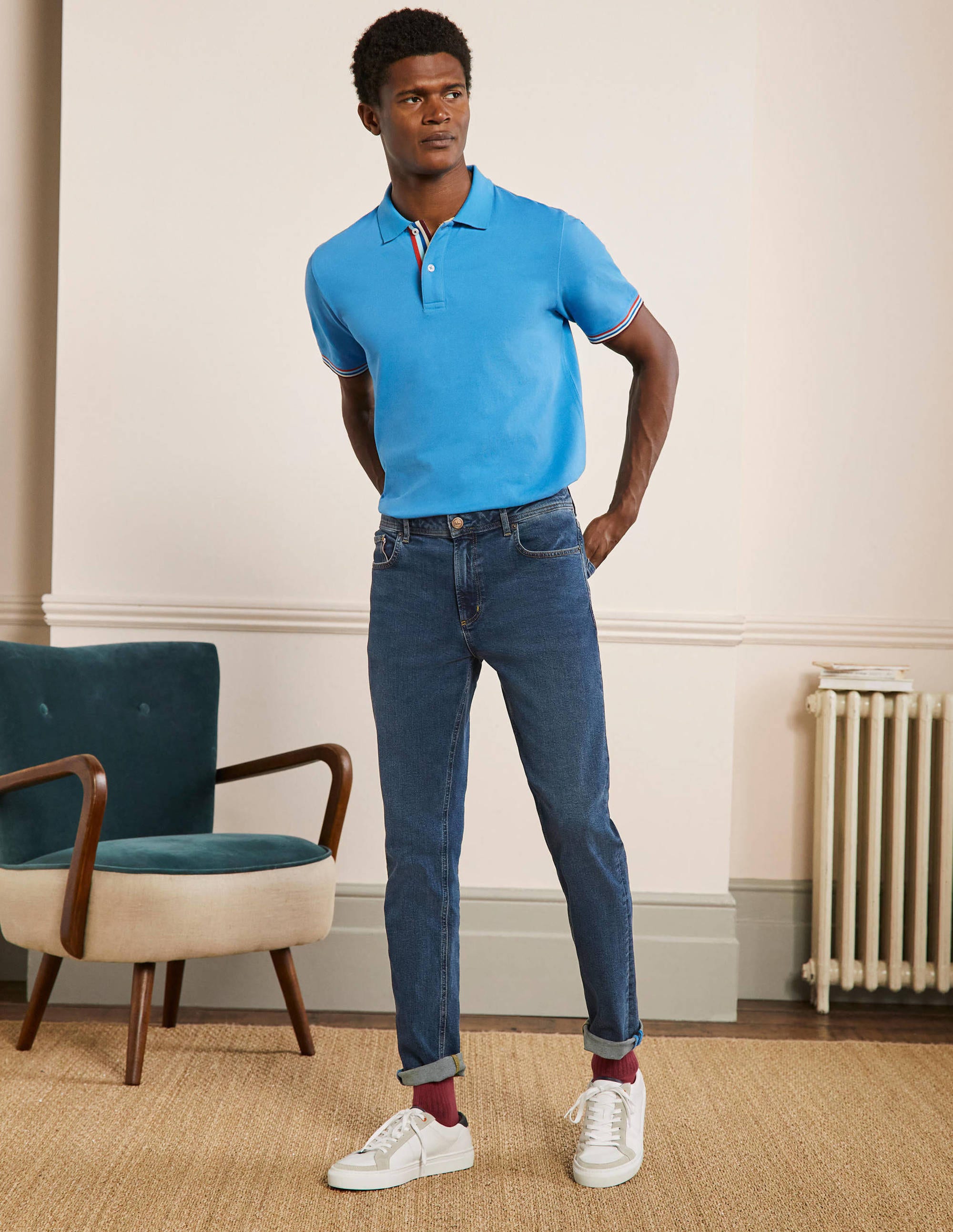  Slim Leg Jeans-Mid Rinse Denim、mySite、ashleygrahame