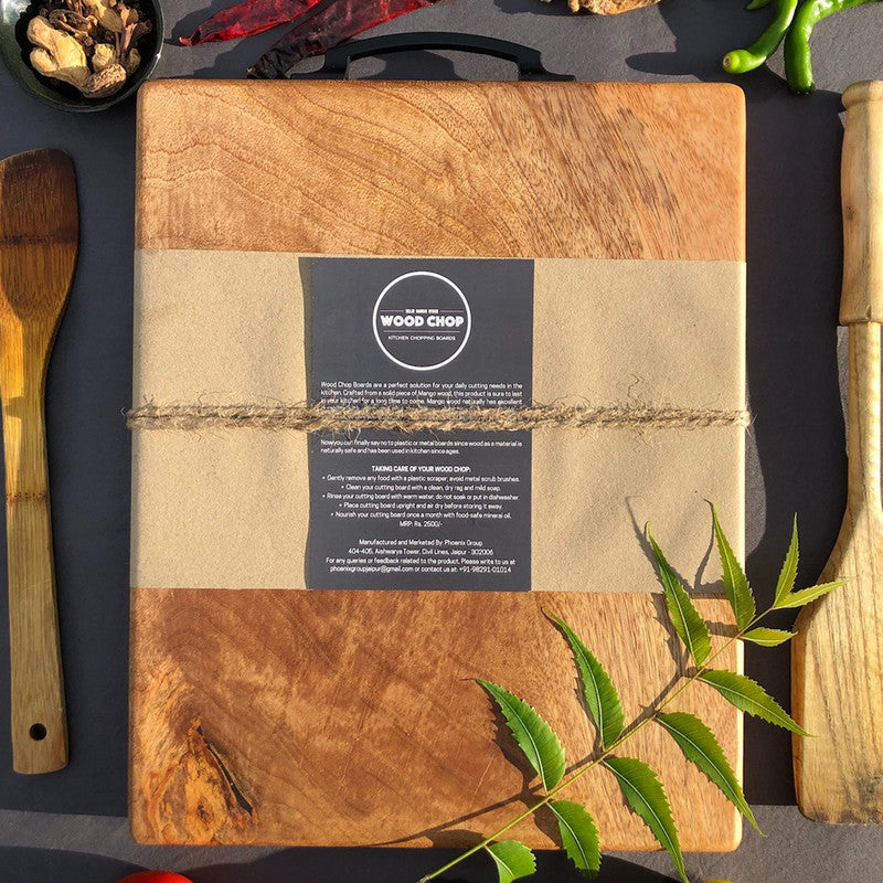 Mango Wooden Chopping Board | Reversible Cutting Board | Extra Large、mySite、camillekostekn