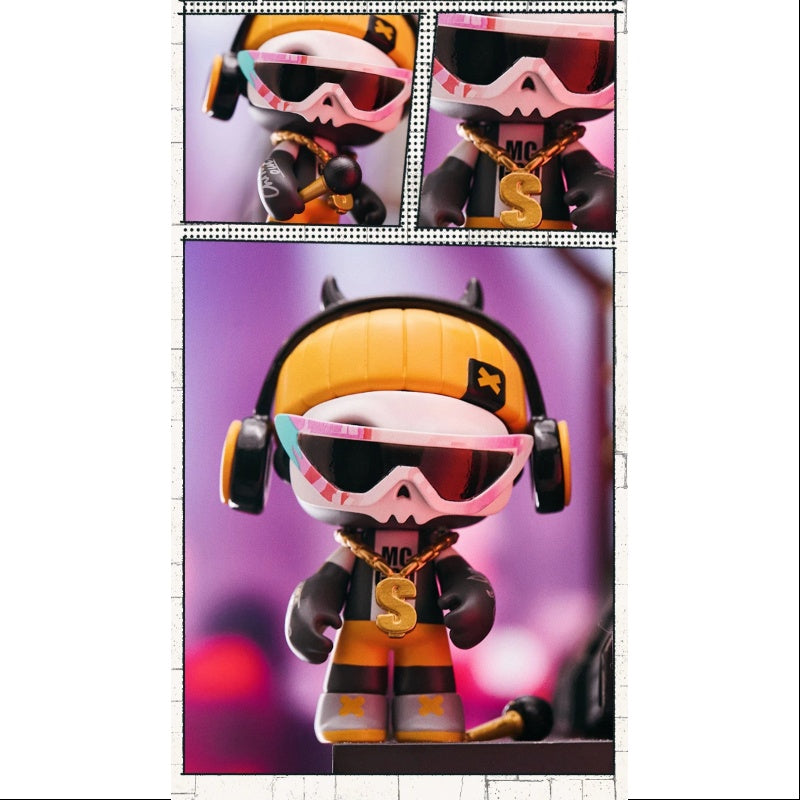  MR.BONE Junior 2.0 Zombies Block Series Rapper、mySite、greenlandpopulation