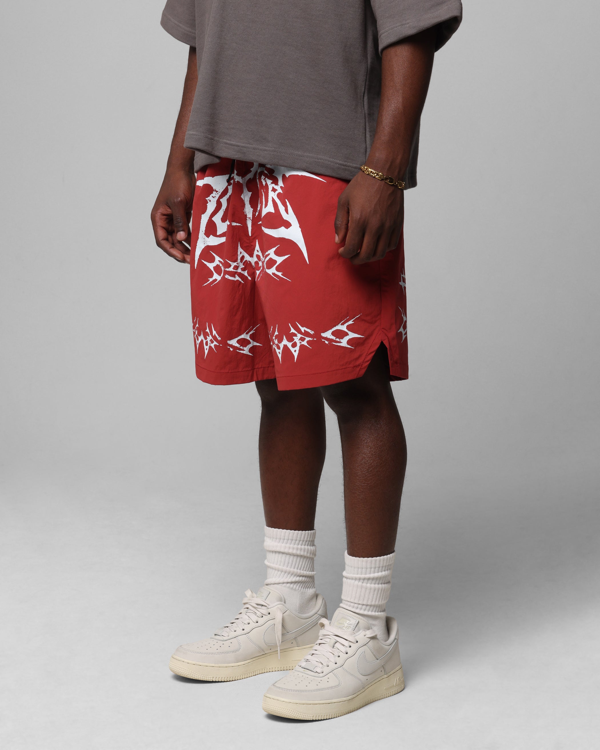 Loiter Stacked Metal Walk Shorts Burgandy、mySite、zt4zffjzw