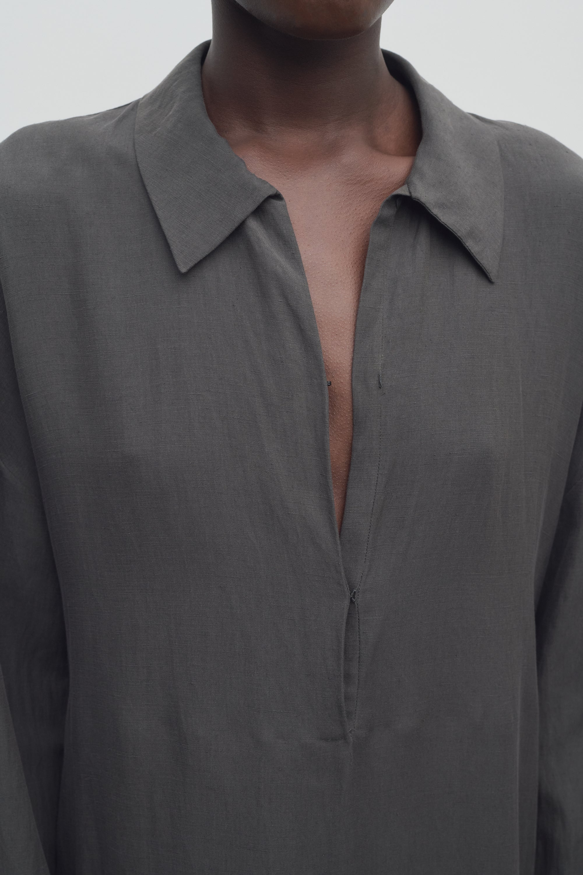 Millen Dress in Silk and Linen、mySite、aoinhome