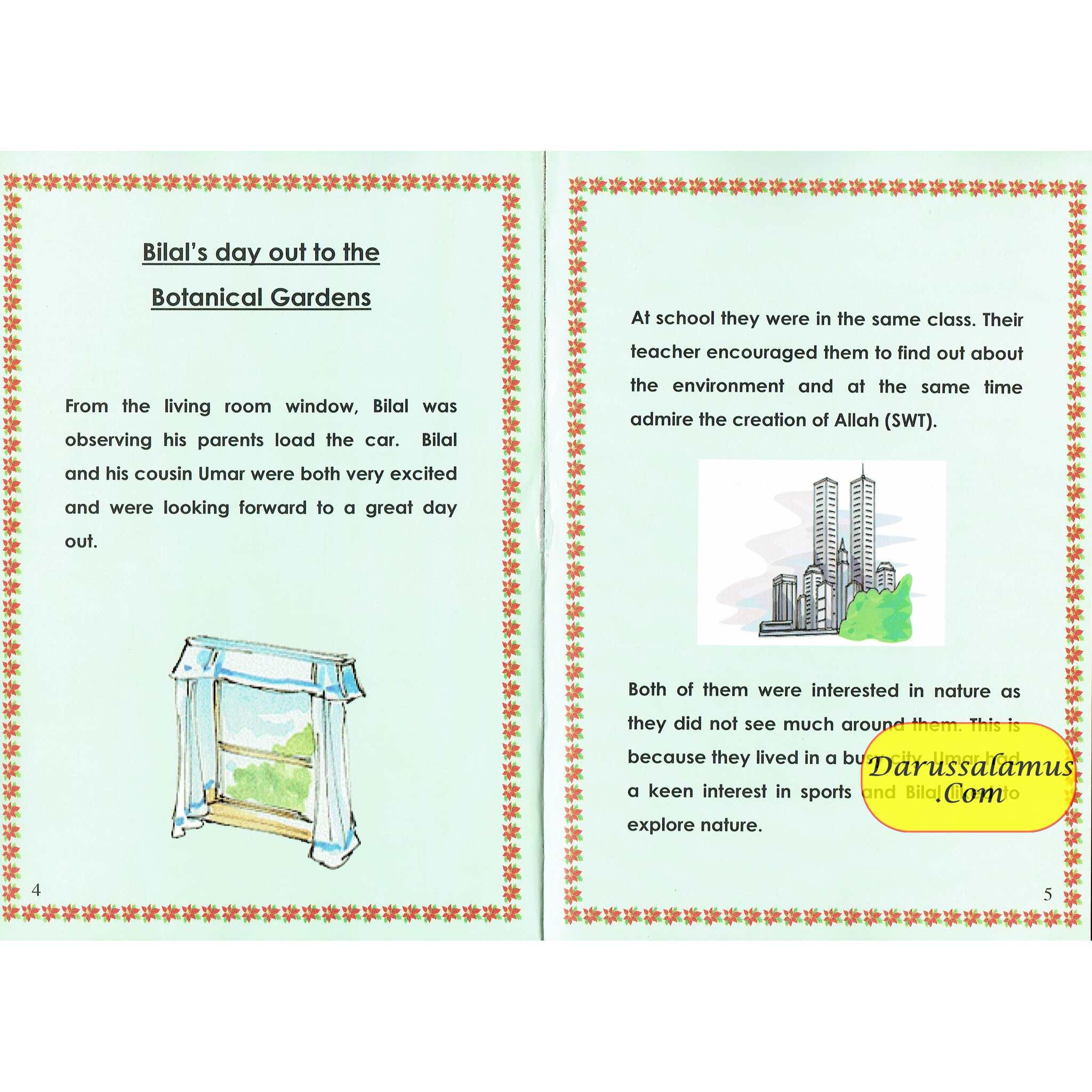 Bilal's Day Out to the Botanical Gardens By Samia Ahmed、mySite、topwebapps