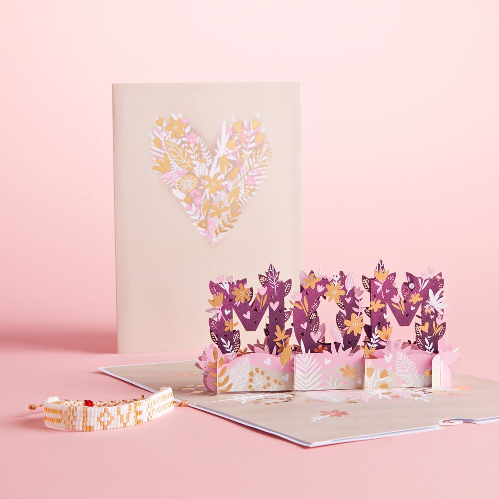 Love for Mom Dazzling Card with Bracelet、mySite、solidvoid