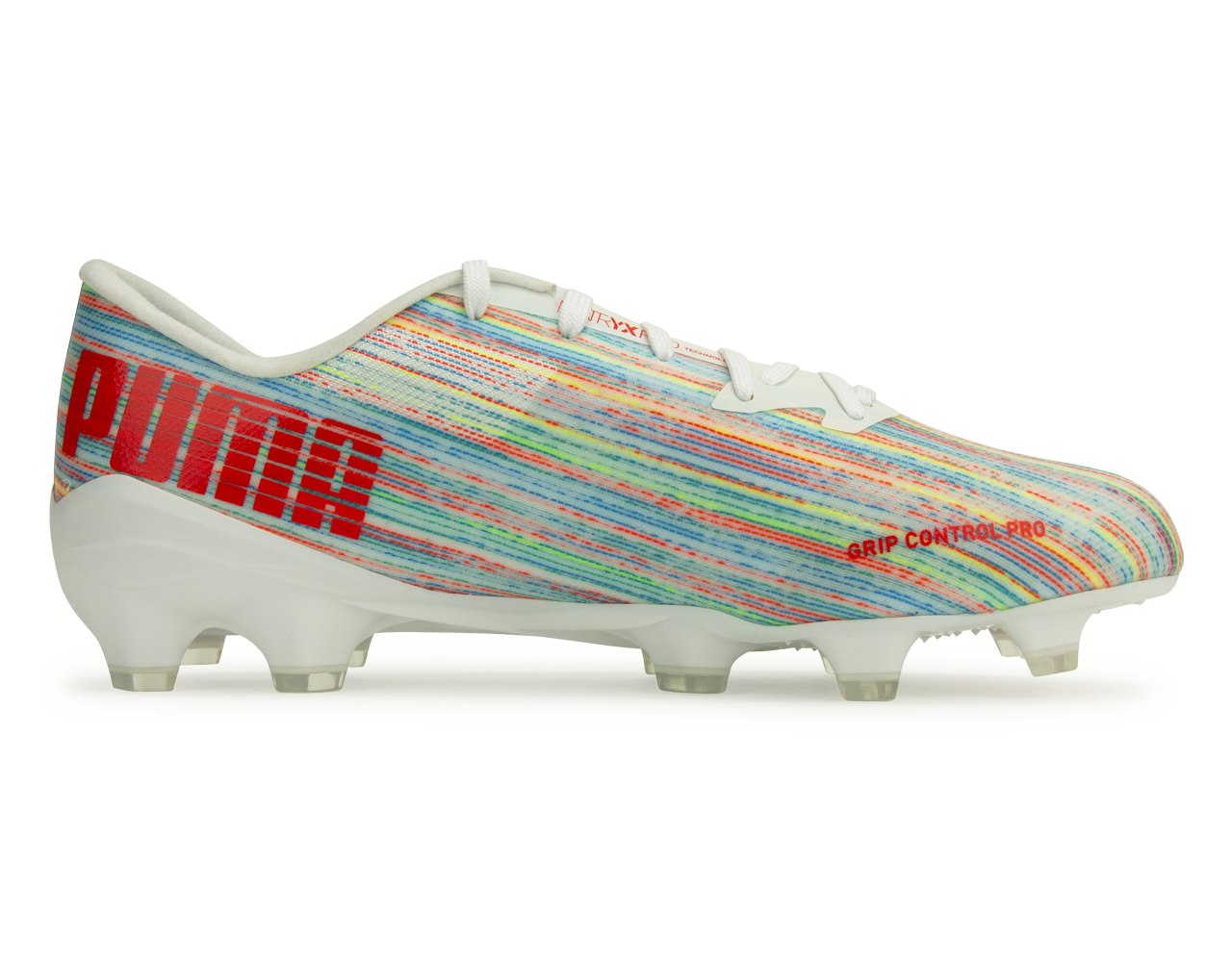 PUMA Men's Ultra 2.2 FG/AG White/Red、mySite、bottomscart