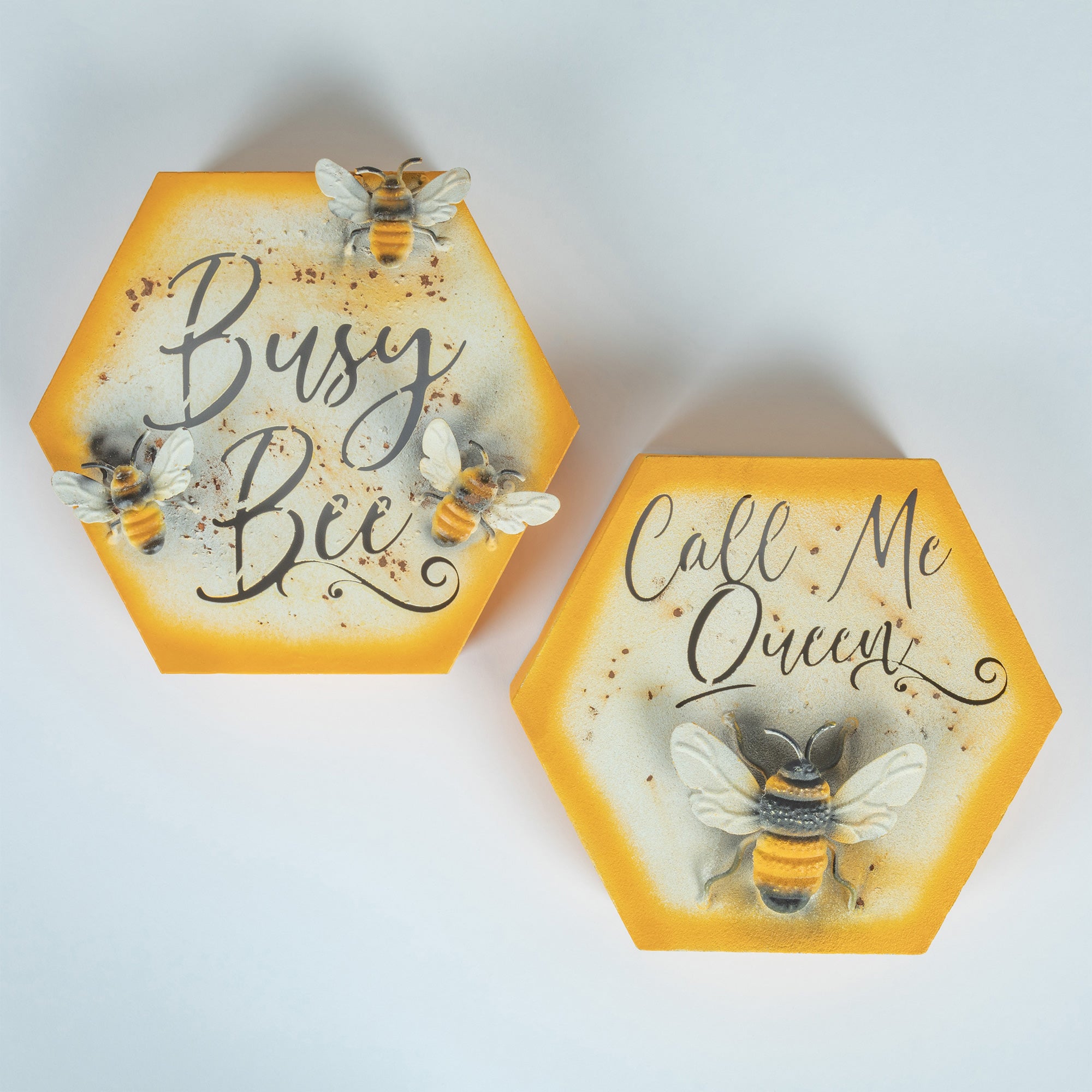 Honeycomb Bee Garden Wall Decor、mySite、camillekostekn