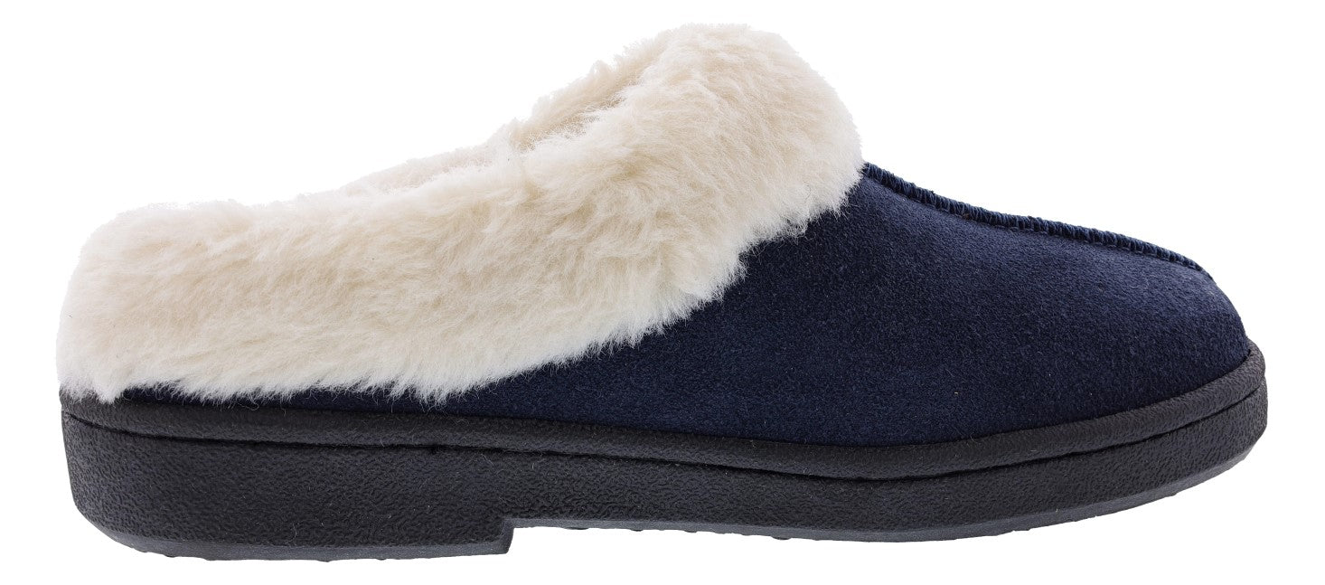 Clarks Women's JMS0587 Suede Indoor & Outdoor House Slippers、mySite、dreamappss