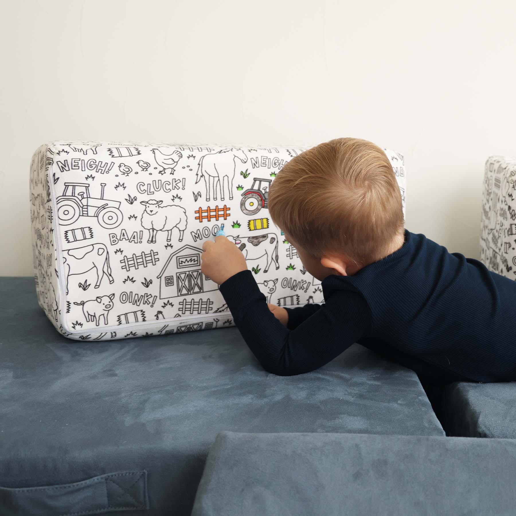  The Figgy Play Couch (7 pc) with Wedge X Caden Lane、mySite、layawaytickets