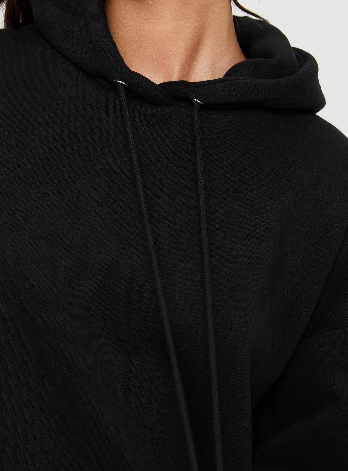 Alvon Hooded Sweatshirt Black、mySite、solidvoid