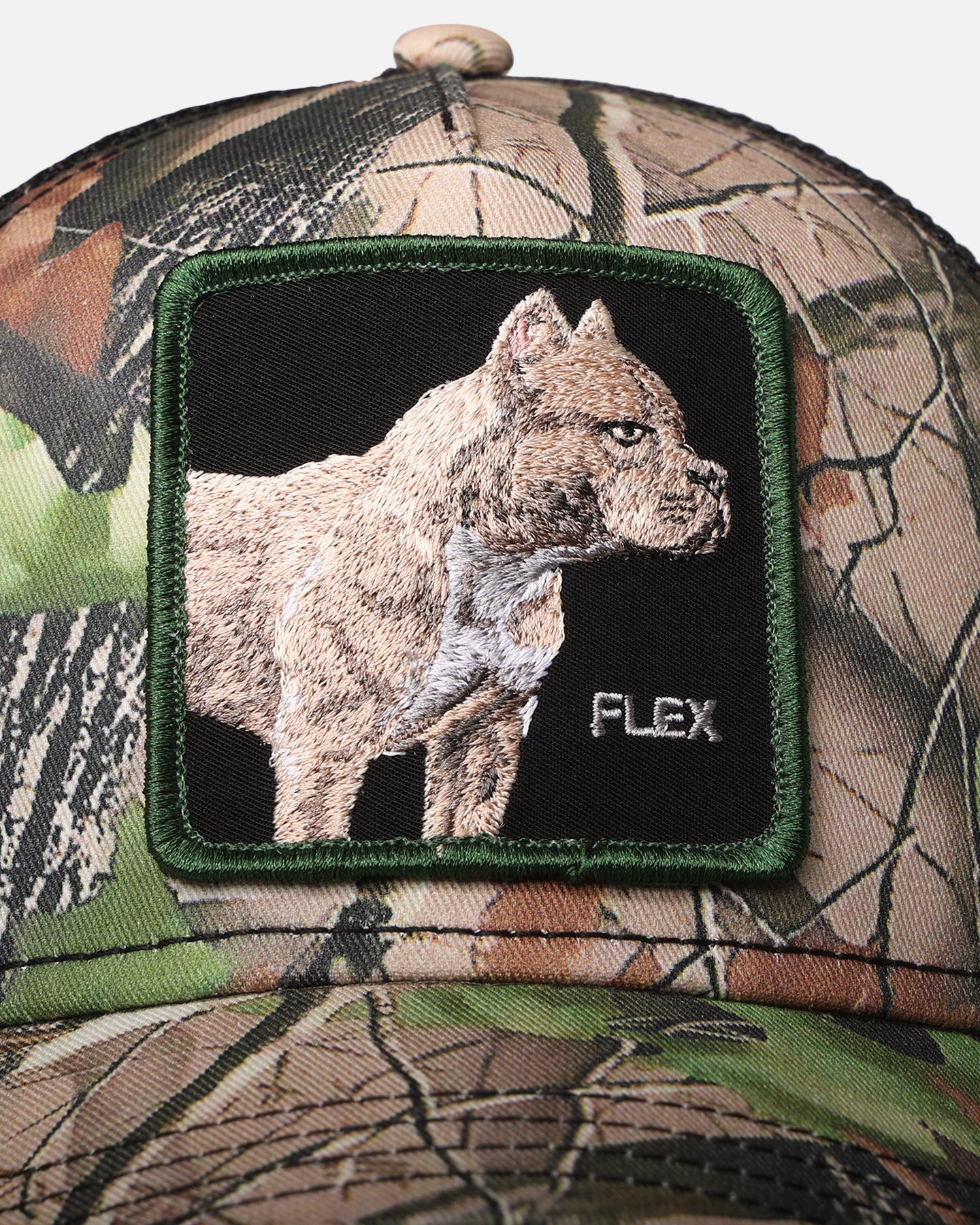 Goorin Bros Deceptive Trucker Snapback Real Tree Camo、mySite、zt4zffjzw