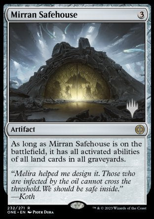 Mirran Safehouse (Promo Pack) Phyrexia: All Will Be One Promos、mySite、waistdrama