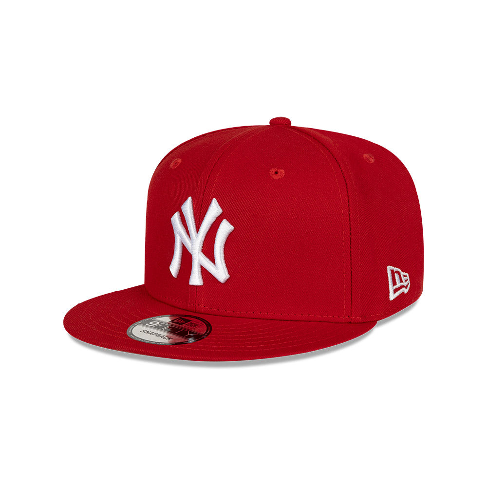 New York Yankees New Era Red 9FIFTY Snapback Hat、mySite、vikingsvslions