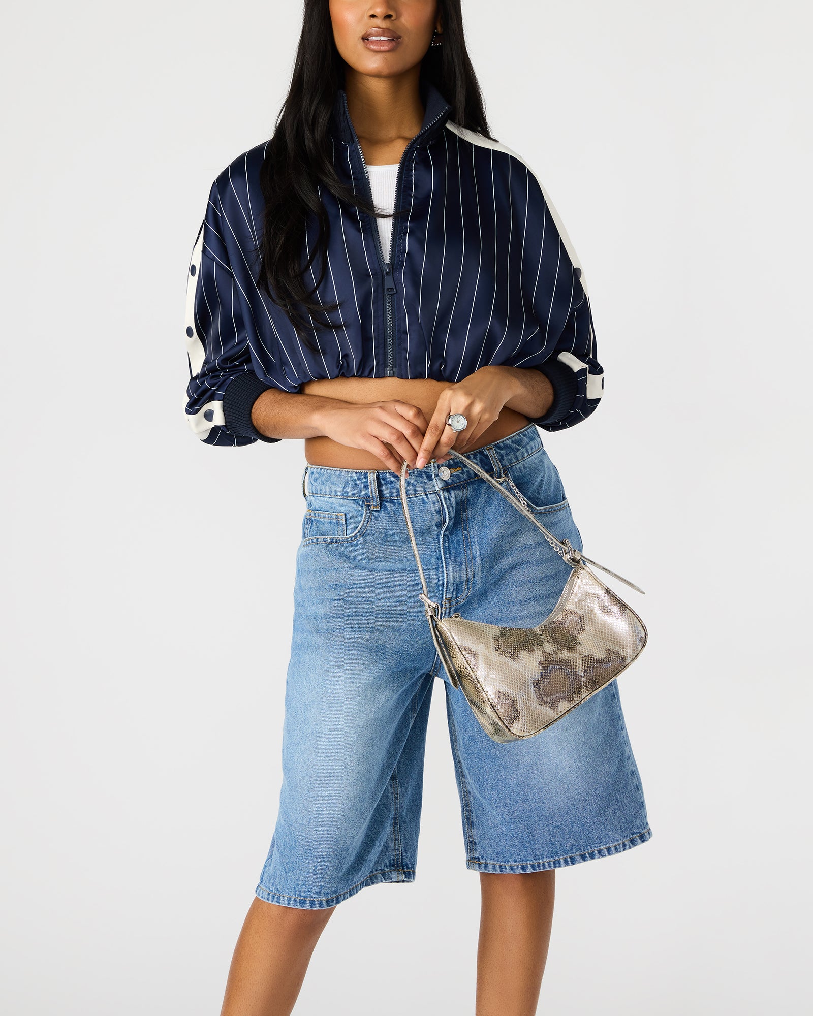 SMITH BAG SILVER SNAKE、mySite、gtrtttuynbv