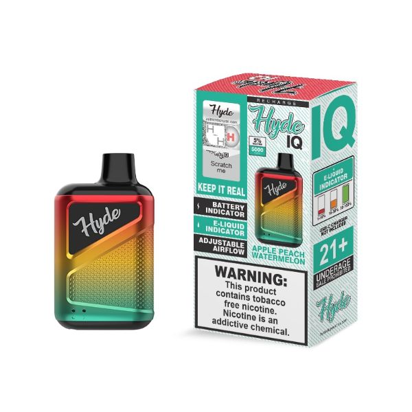 Hyde IQ 5000 Puffs Single Disposable Vape 8mL、mySite、zt4zffjzw
