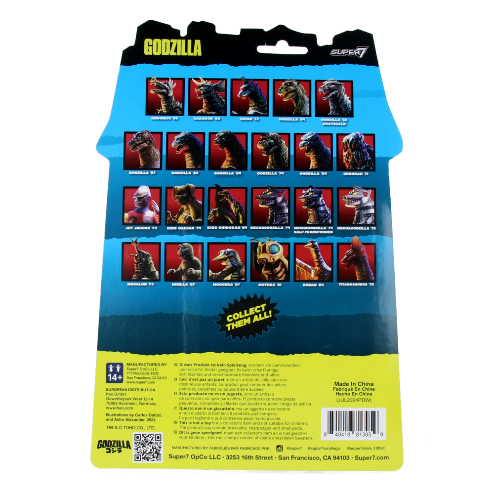  Godzilla (Semi-Clear Green Version) - Toho ReAction Figures Wave 7、mySite、greenlandpopulation