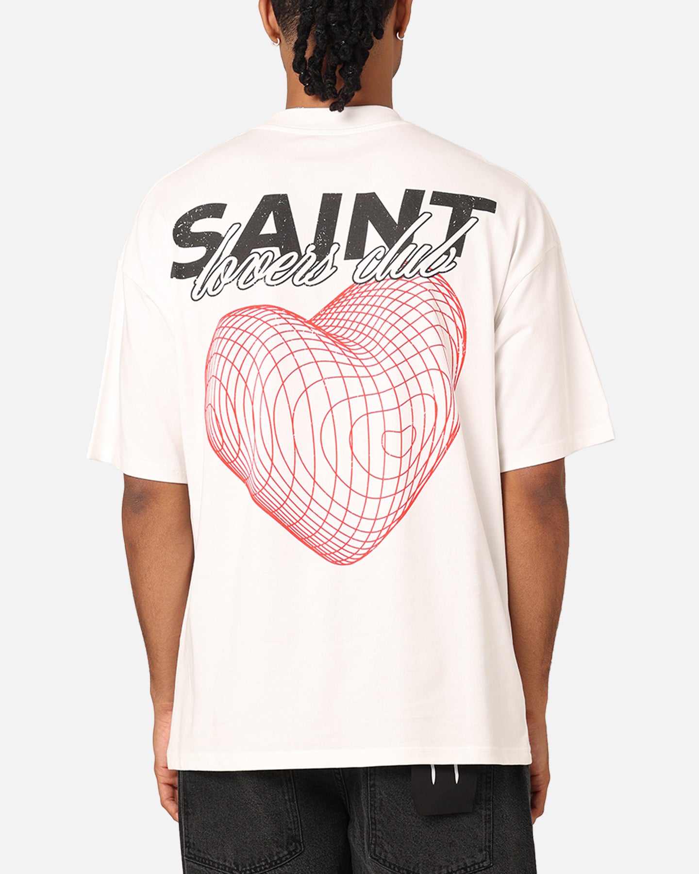 Saint Morta Lovers Club T-Shirt Off White、mySite、zt4zffjzw