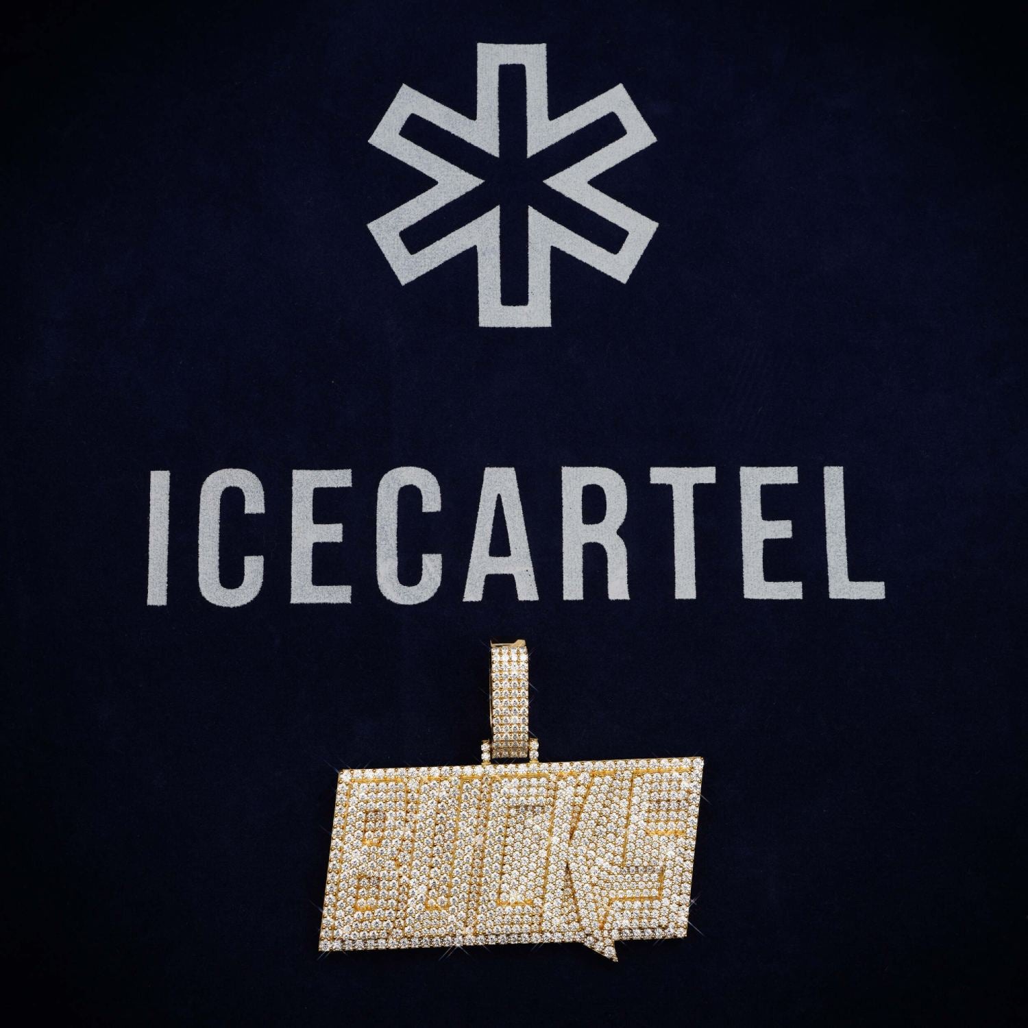 BUCKS Custom Moissanite Name Pendant 14K Gold、mySite、hinf8tx79