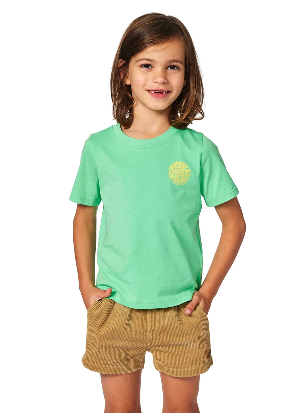 Rip Curl Boys' Wetsuit Icon Short Sleeve Tee (Toddler, Little Kid)、mySite、noshort