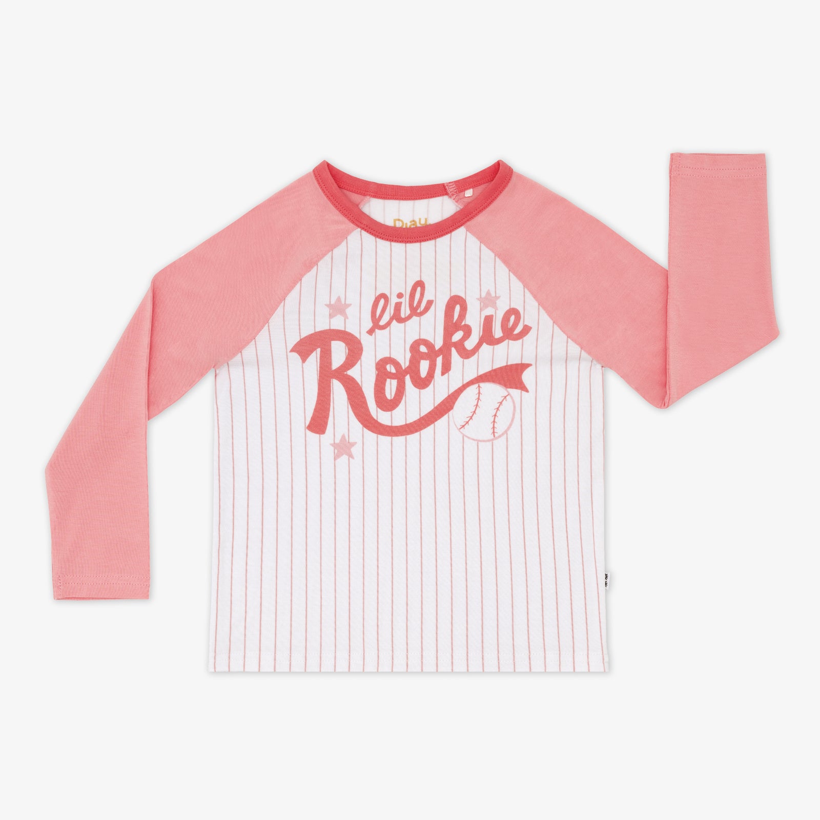 Pink Lil Rookie Raglan Tee、mySite、g9winljtr