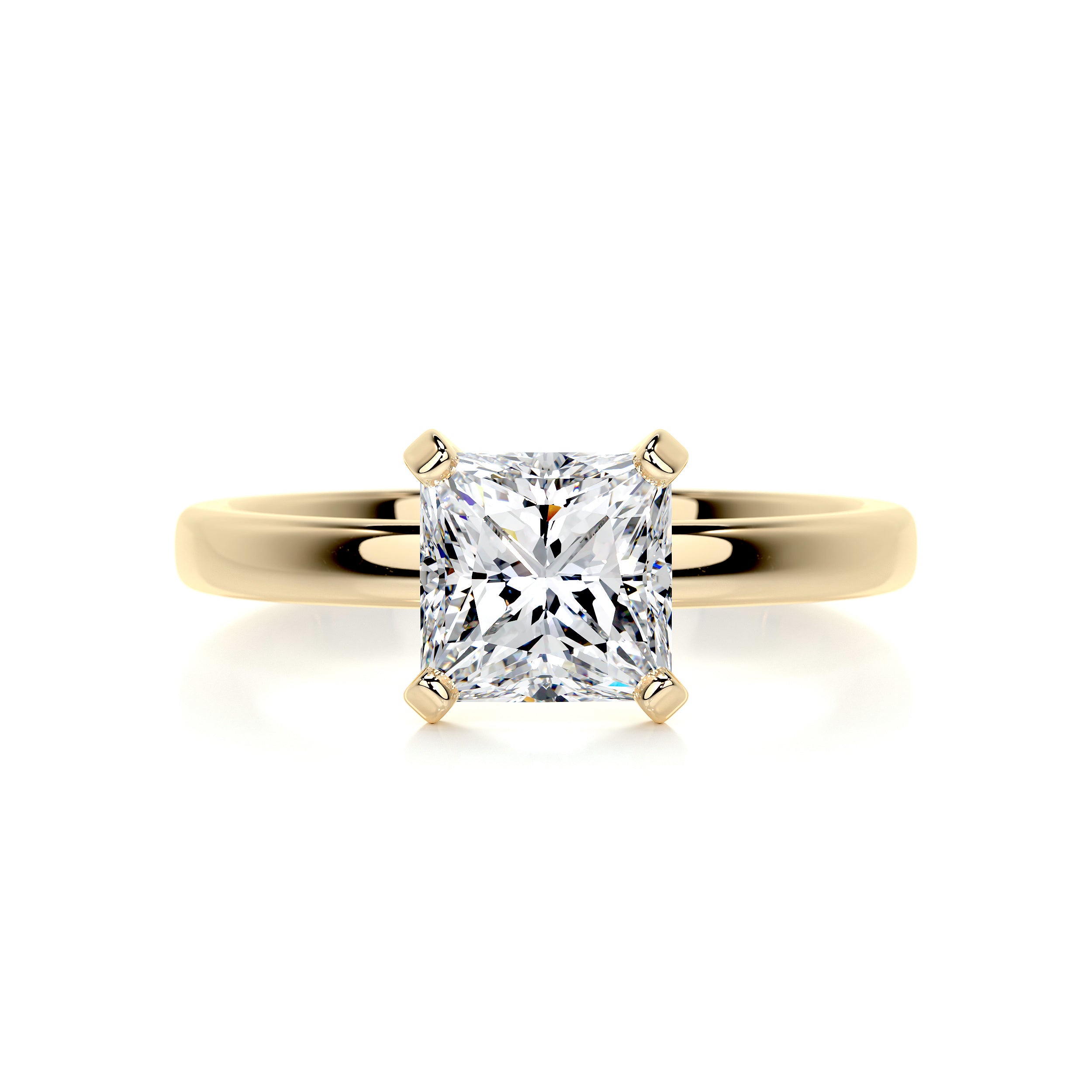 Isabelle Diamond Engagement Ring -18K Yellow Gold、mySite、hinf8tx79