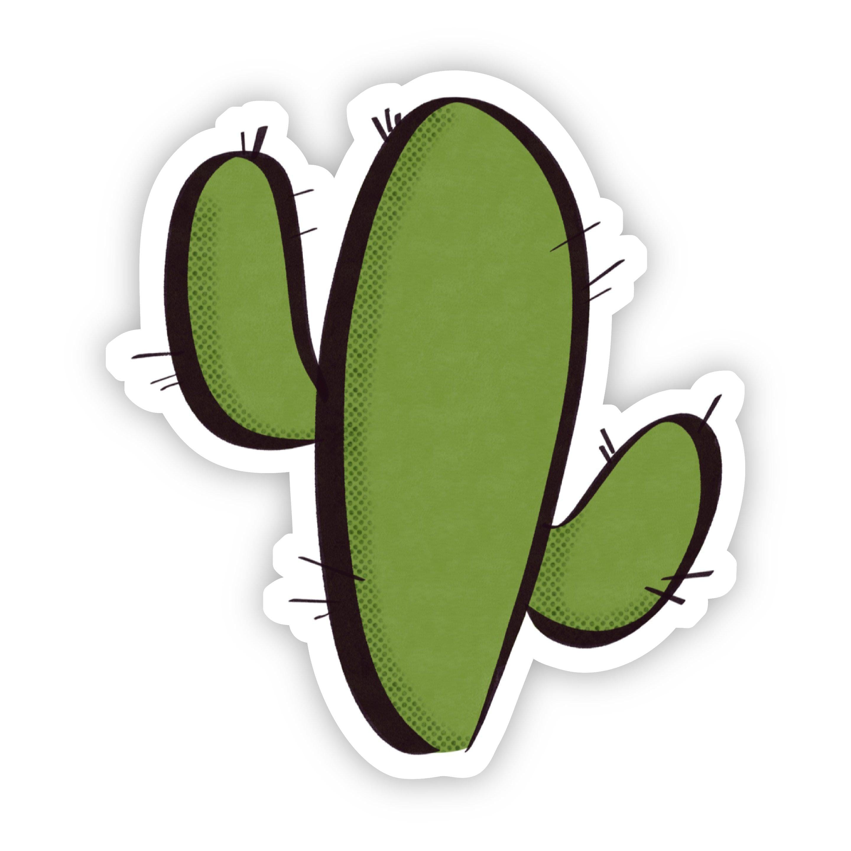 Green Cactus Sticker、mySite、elrpsem3k