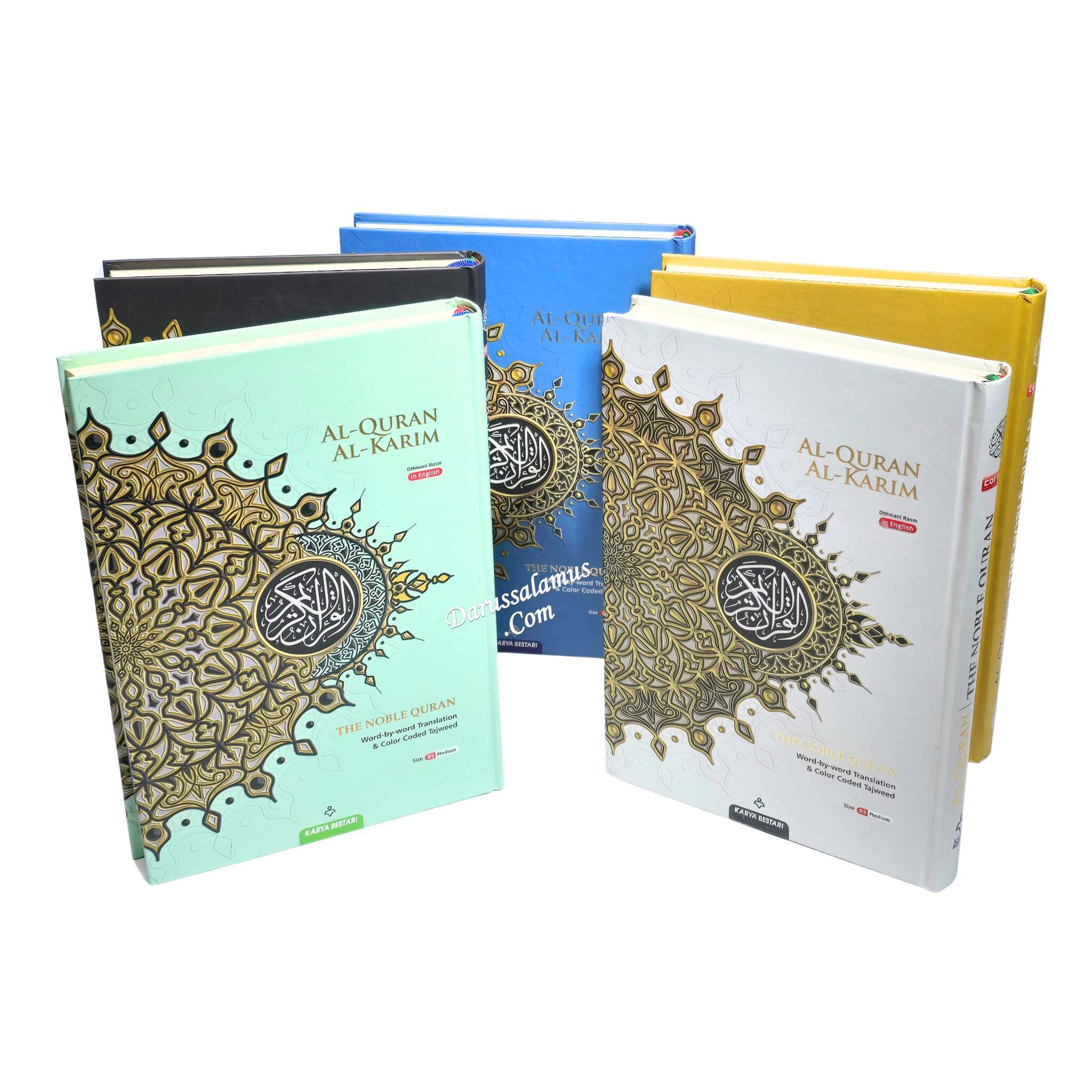 Maqdis Quran | The Noble Quran Word By Word Translation and Color Coded Tajweed (Maqdis Al Quran Al Karim) Medium Size B5 (English-Arabic)、mySite、topwebapps