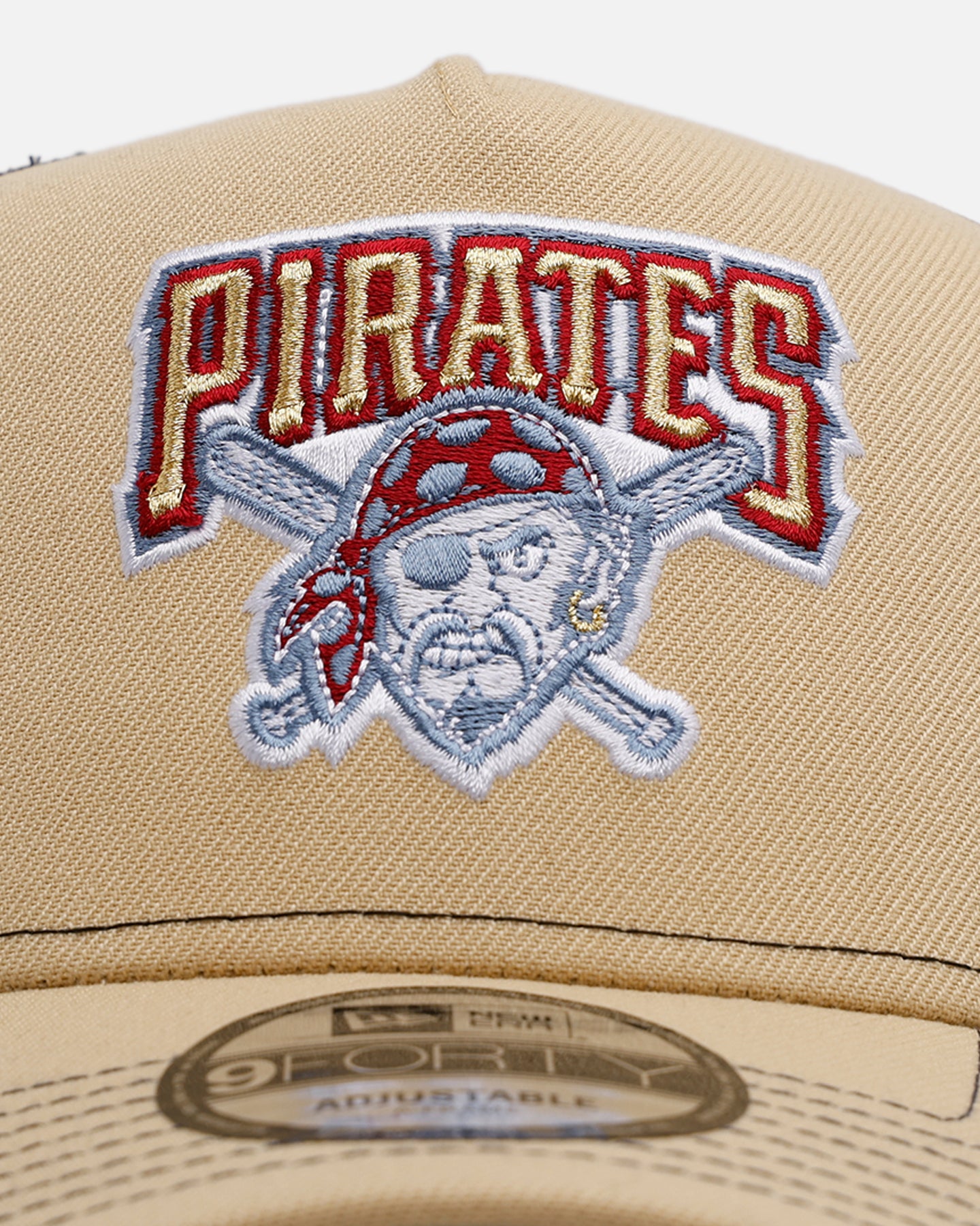 New Era Pittsburgh Pirates 'Vintage Truckers' 9FORTTY A-Frame Trucker Snapback Vegas Gold、mySite、zt4zffjzw