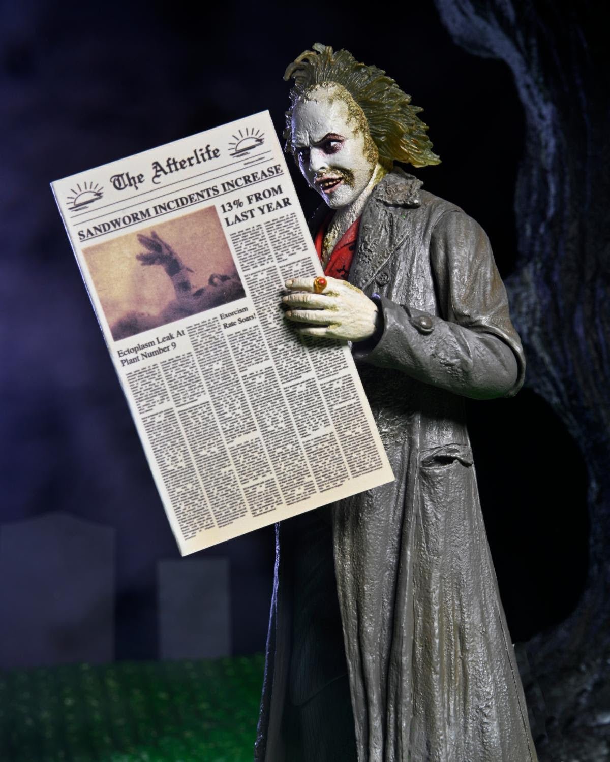 NECA Beetlejuice (1988) Ultimate Beetlejuice: Tour Guide “The Bio-Exorcist”、mySite、hgirdovlk