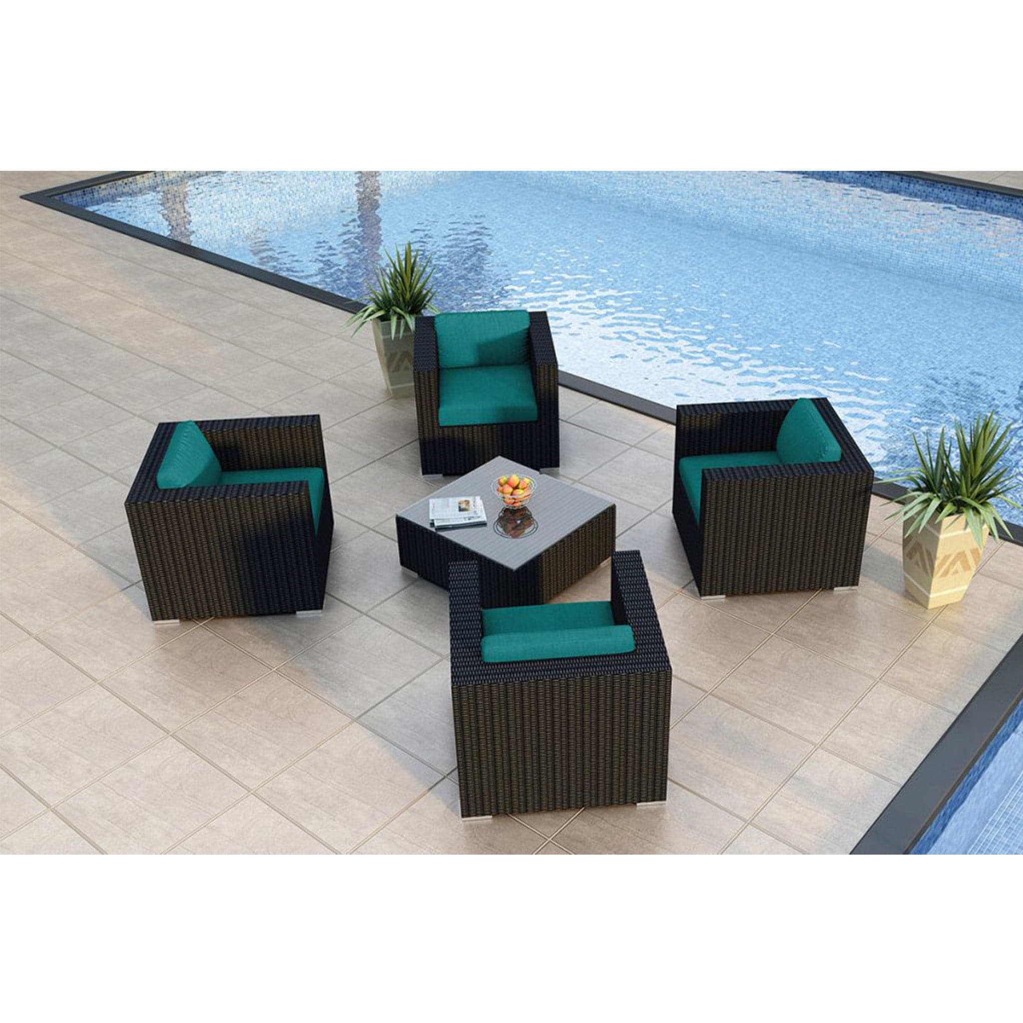 Urbana 5 Piece 4-Seat Club Chair Set、mySite、neckold