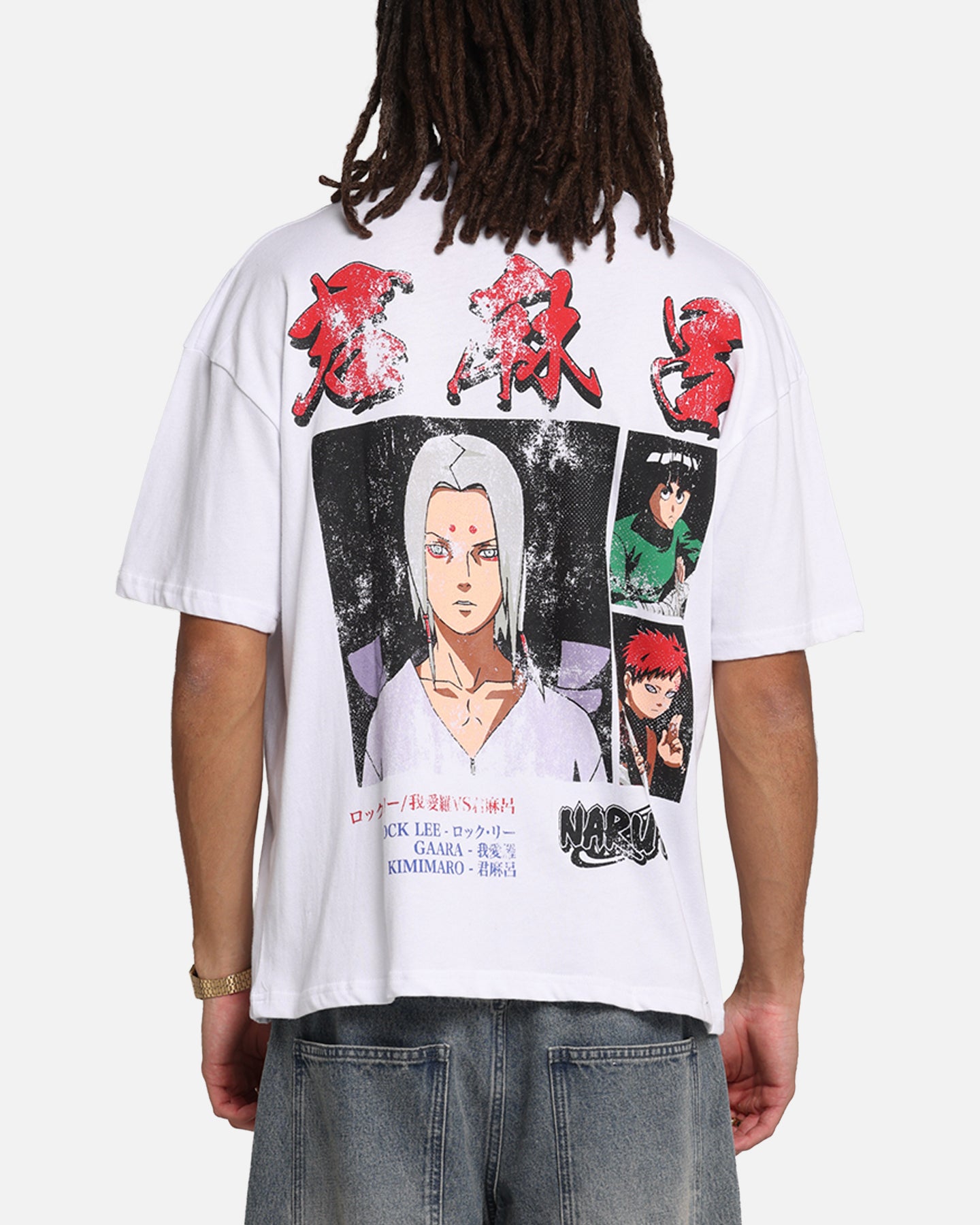 73 Studio X Naruto Kimmimaro Vintage T-Shirt White、mySite、zt4zffjzw