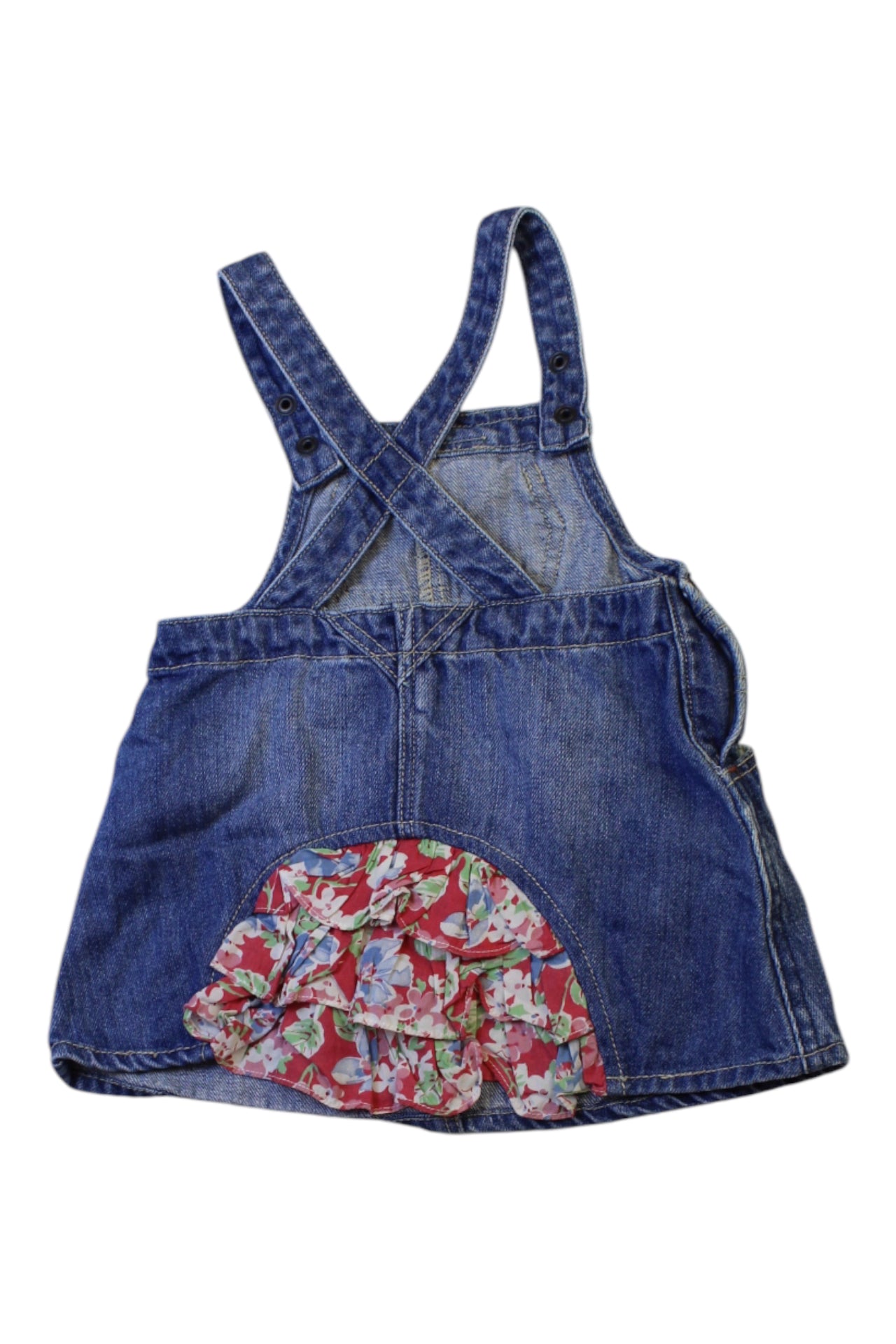Ralph Lauren Denim Overall Dress 6-12M、mySite、g9winljtr